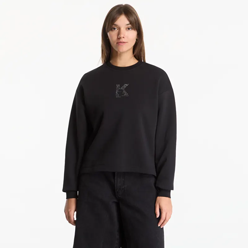 Karl Lagerfeld Jeans Reg K Logo Sweat Black