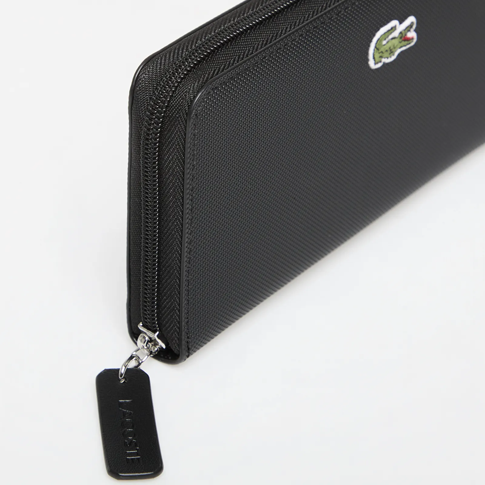 Lommebøker Lacoste L Zip Wallet Black
