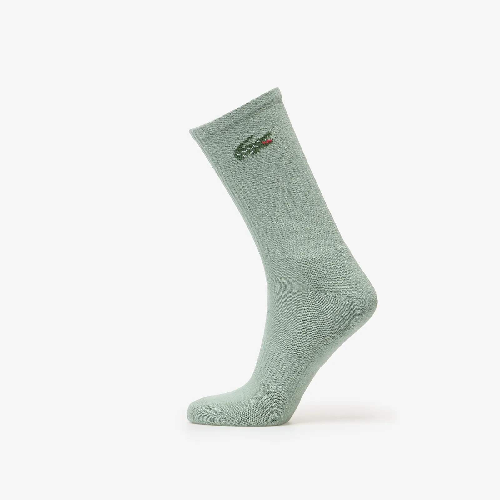 Sokken Lacoste Crew Sock Black/ Silver Chine-White-Lichen-Sinople-Black