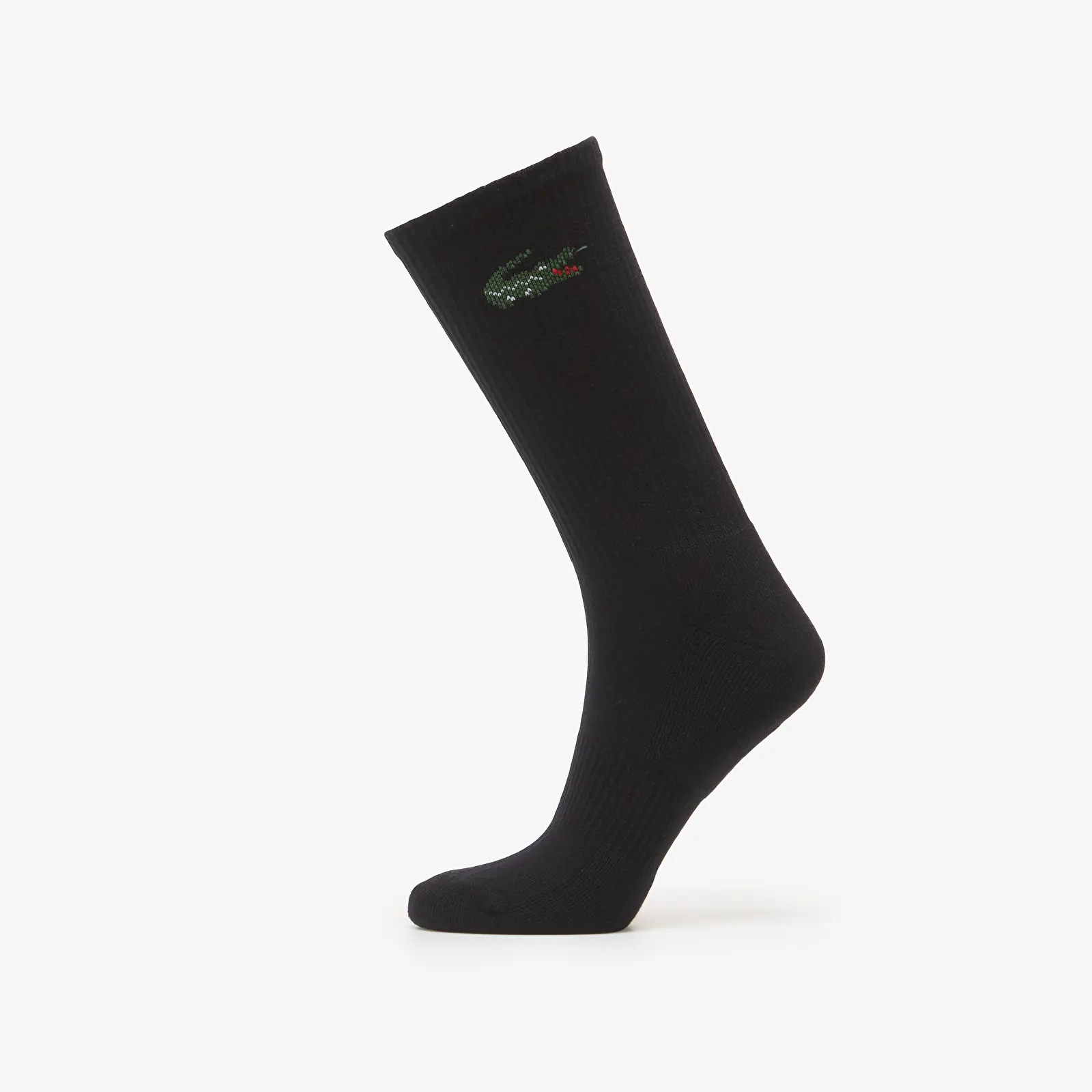 Sokken Lacoste Crew Sock Black/ Silver Chine-White-Lichen-Sinople-Black