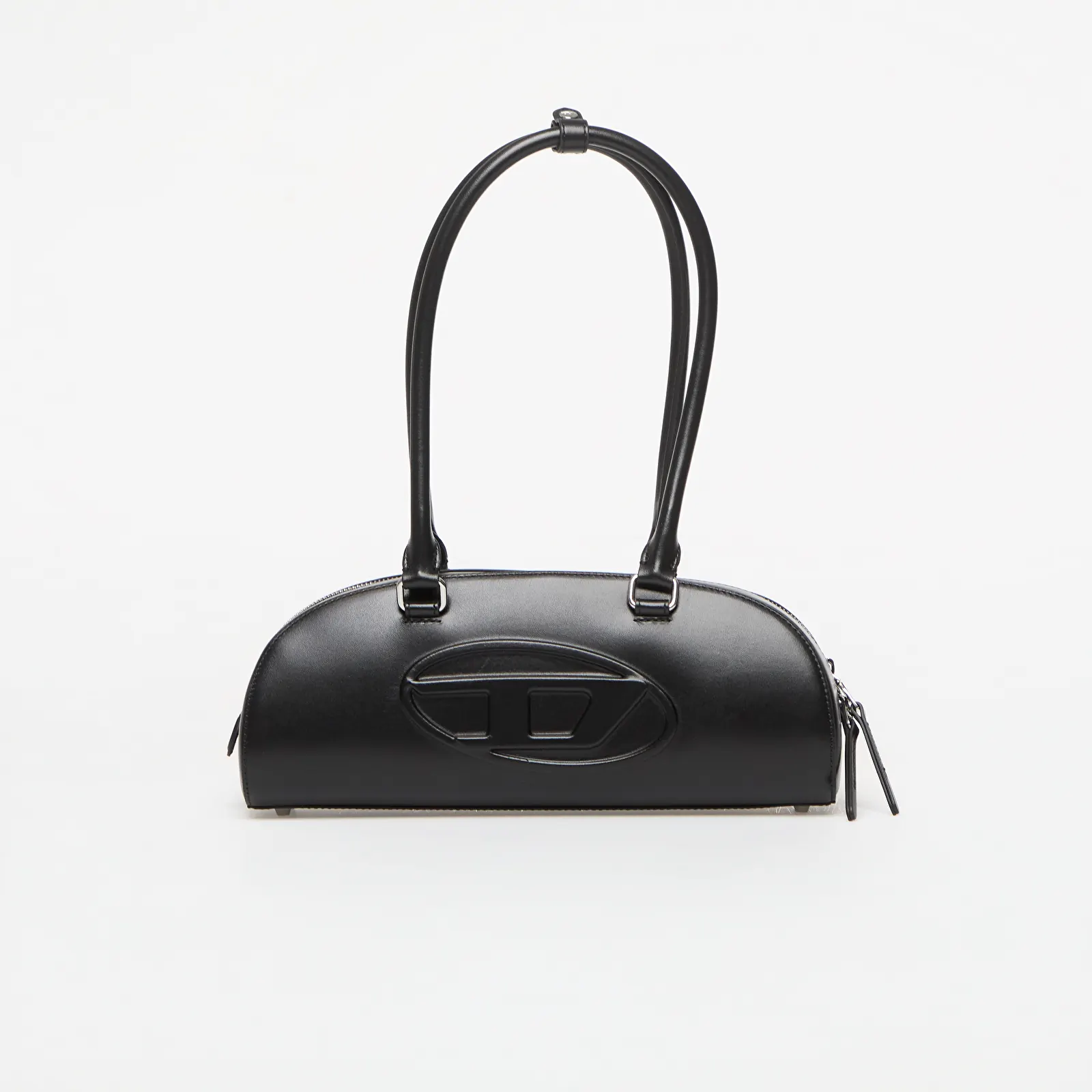 Handtaschen Diesel 1DR Dome - Elongated Bowling Bag Black