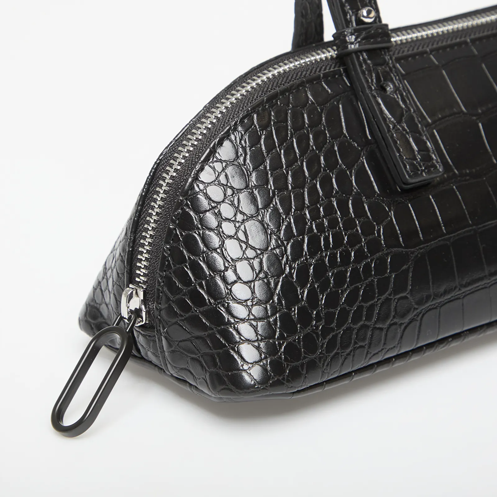 Sacs à main Karl Lagerfeld Jeans Logo Elongated Bag Croco Black