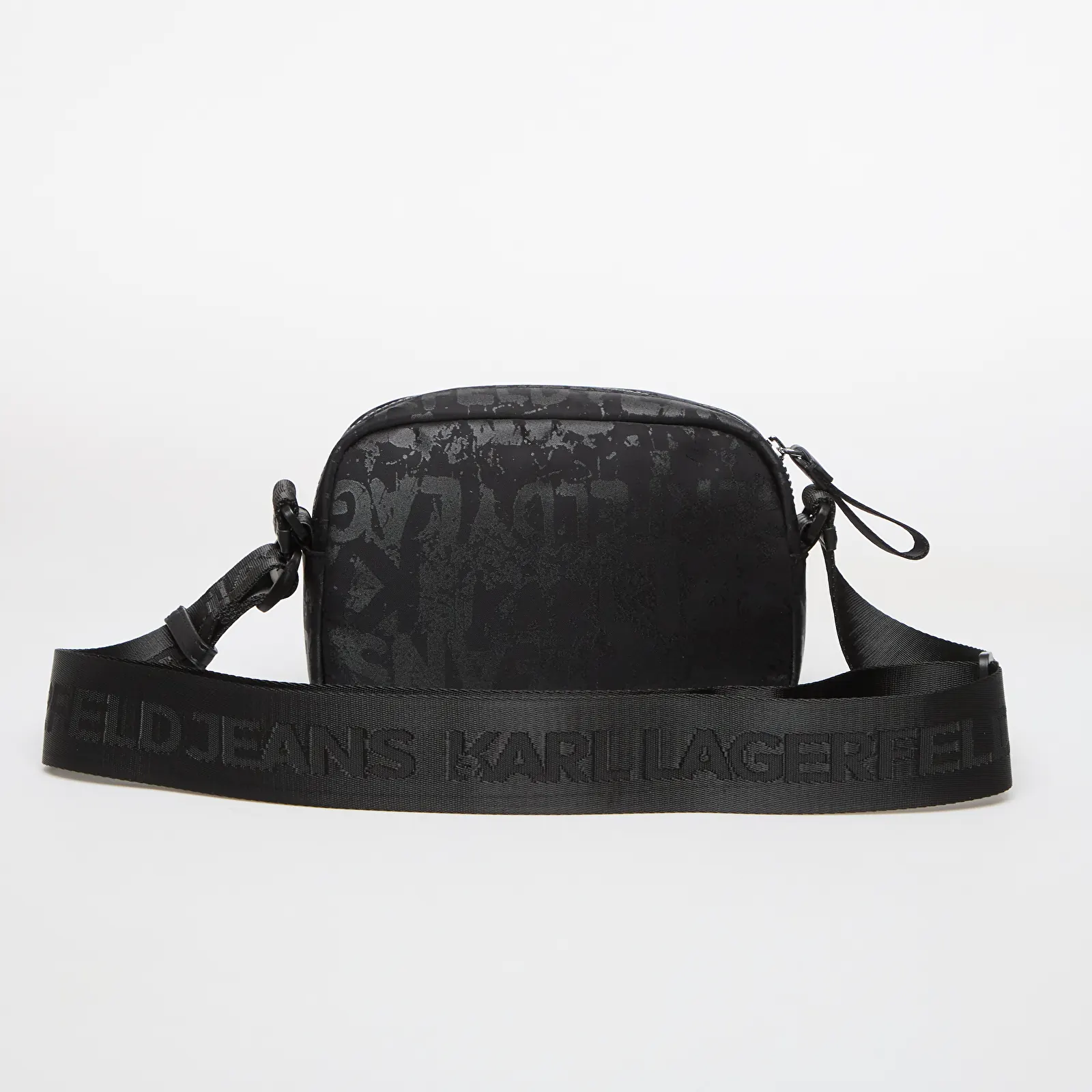 Handbags Karl Lagerfeld Jeans Nylon Camera Bag Aop Aop Logo-Black