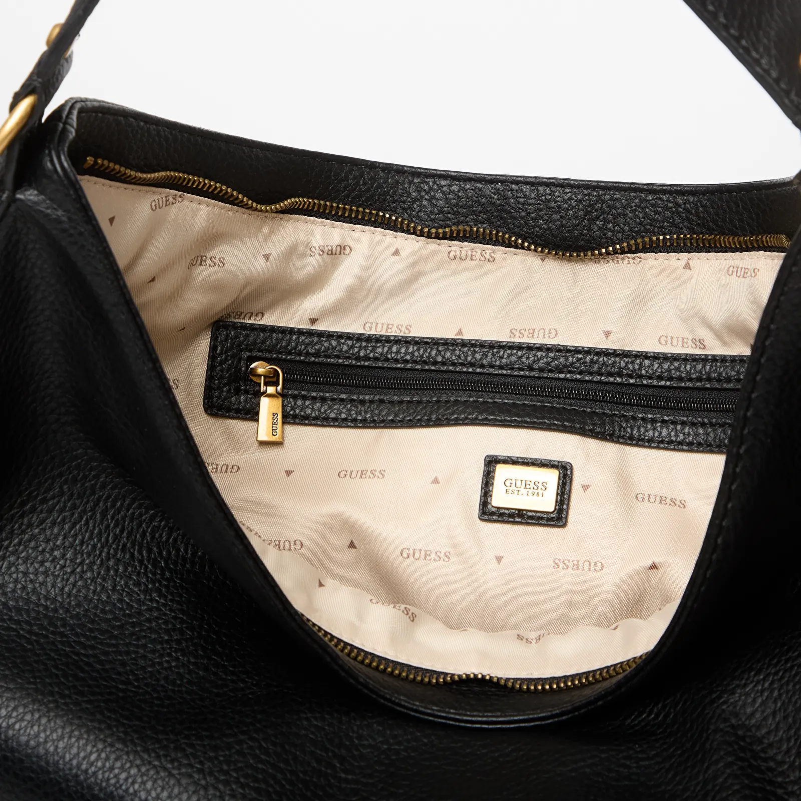 Håndvesker for kvinner GUESS Camden Large Shoulder Bag Black