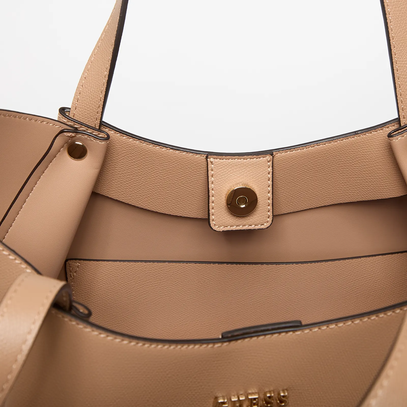 Дамски чанти GUESS Amorette 2 In 1 Tote Beige