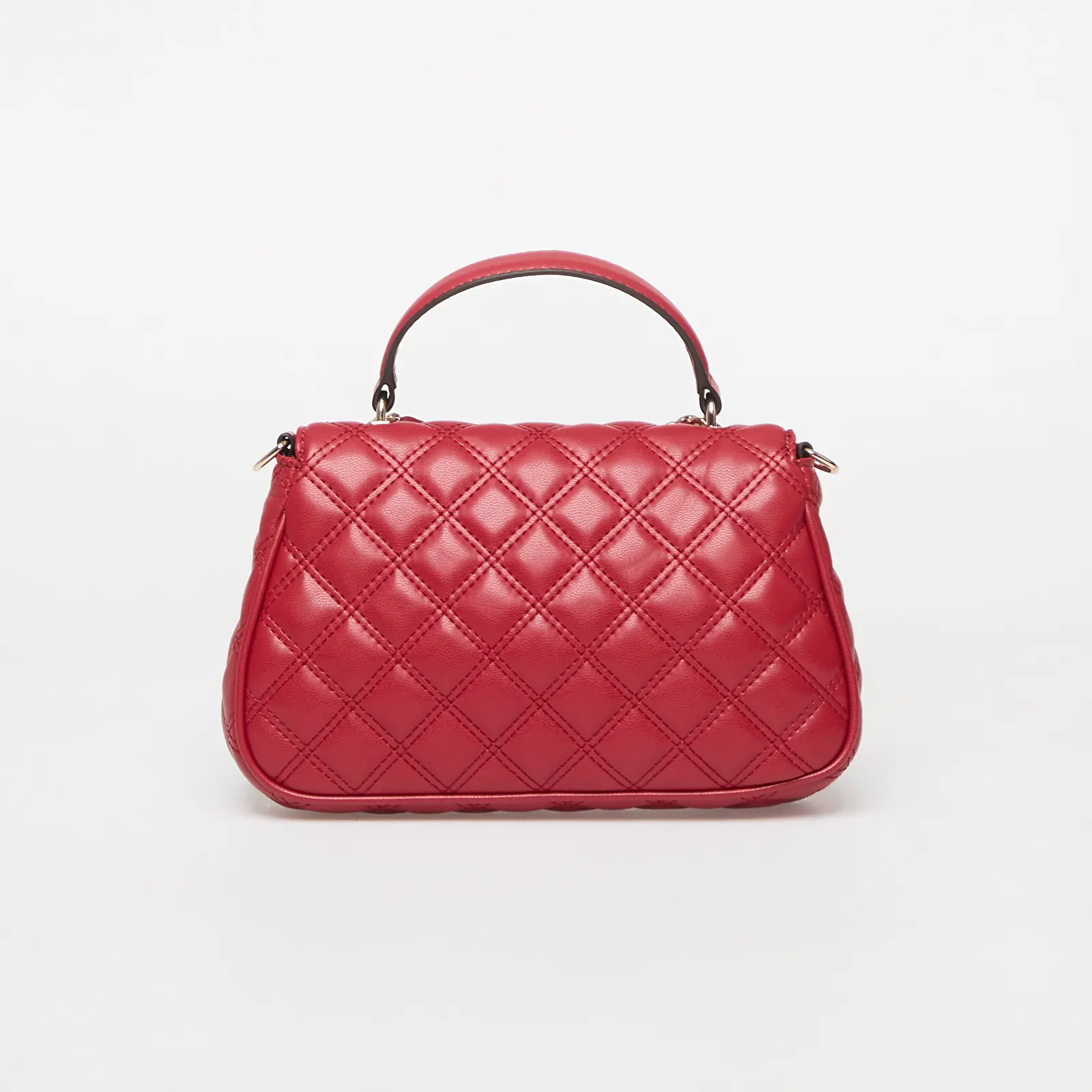 Women's handbags GUESS Giully Ii Top Handle Flap Dark Cherry