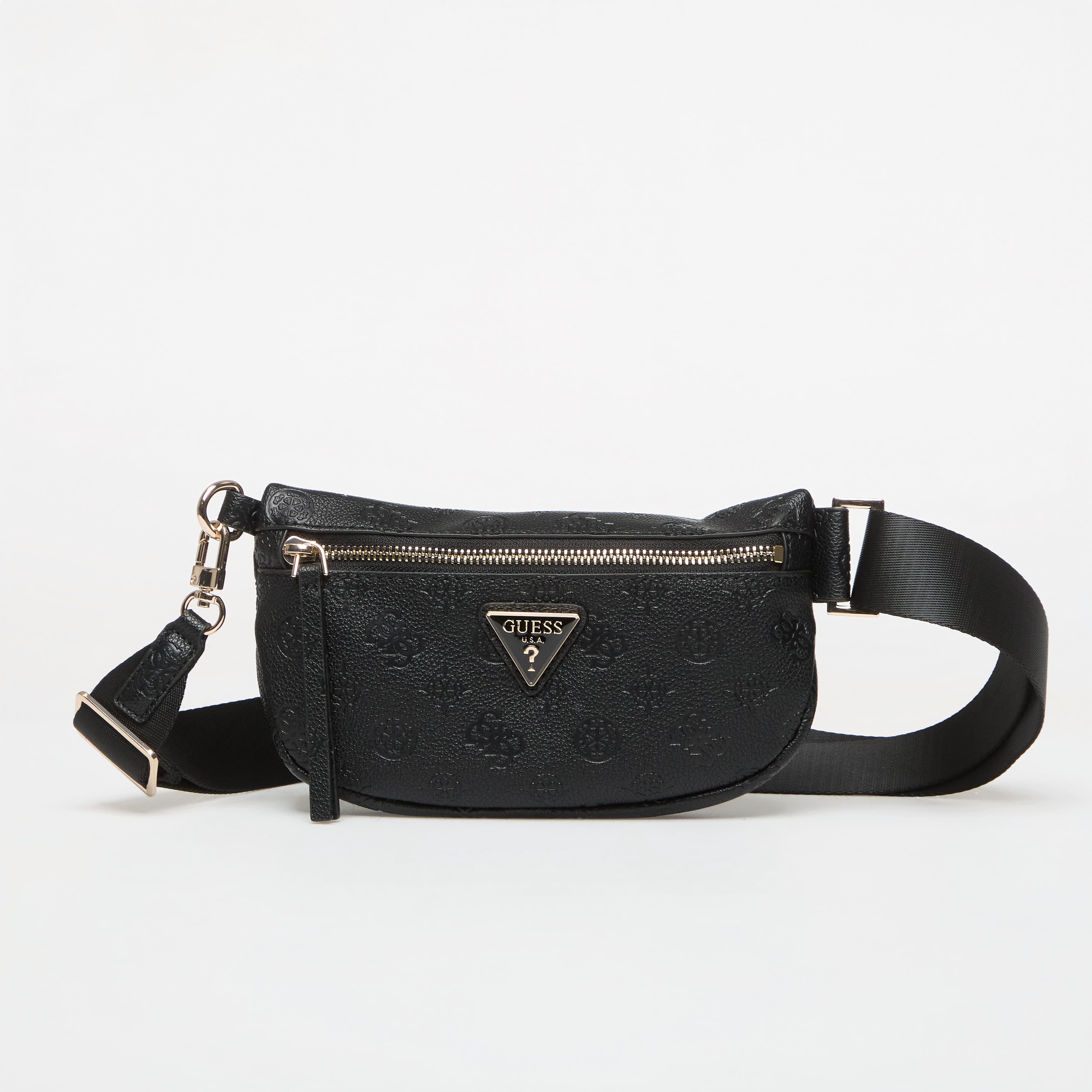 Чантичка за кръста GUESS Devon Sling Black Logo Universal