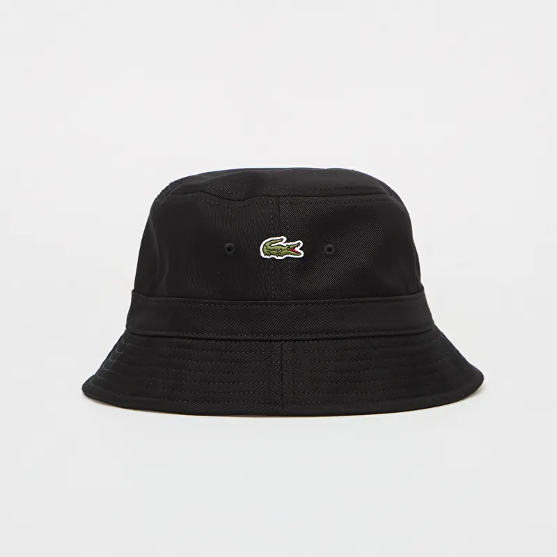 Chapeau Lacoste Bucket Hat Black
