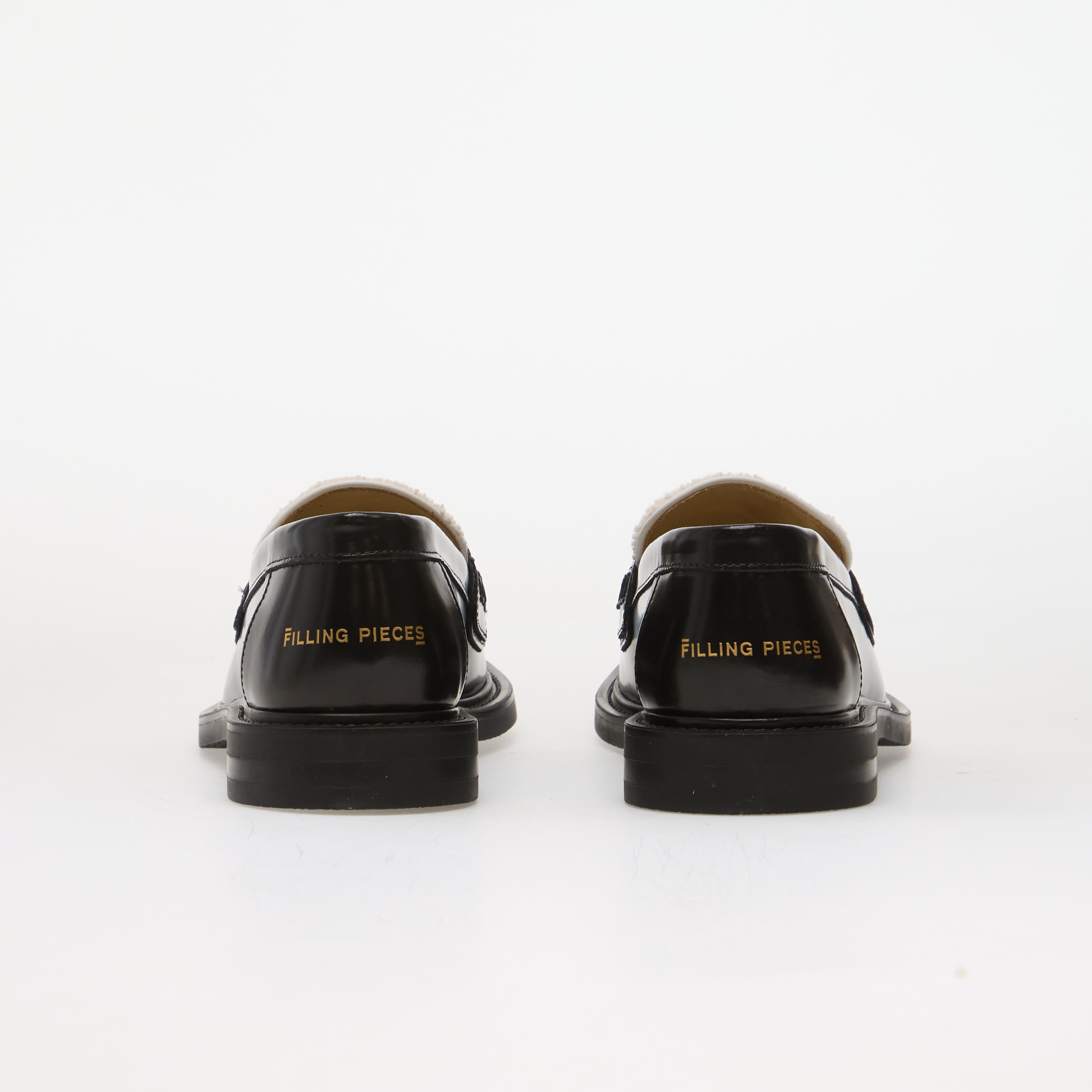 Filling Pieces Παπούτσια Filling Pieces Loafer Chess Black 10 - 5