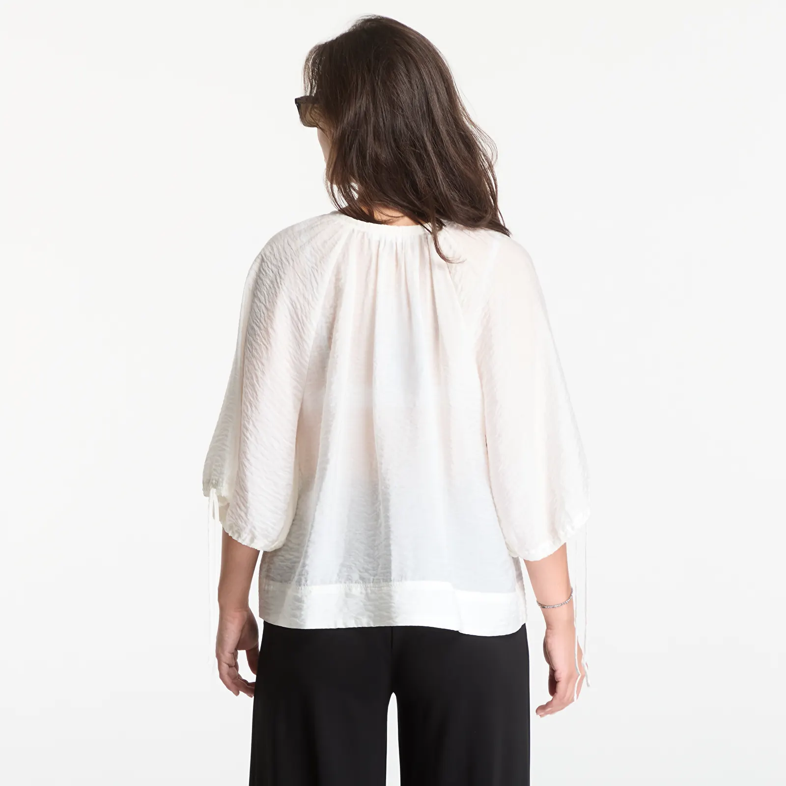 Topovi i majce kratkih rukava Samsøe Samsøe Samatera Ss Blouse 15754 Egret