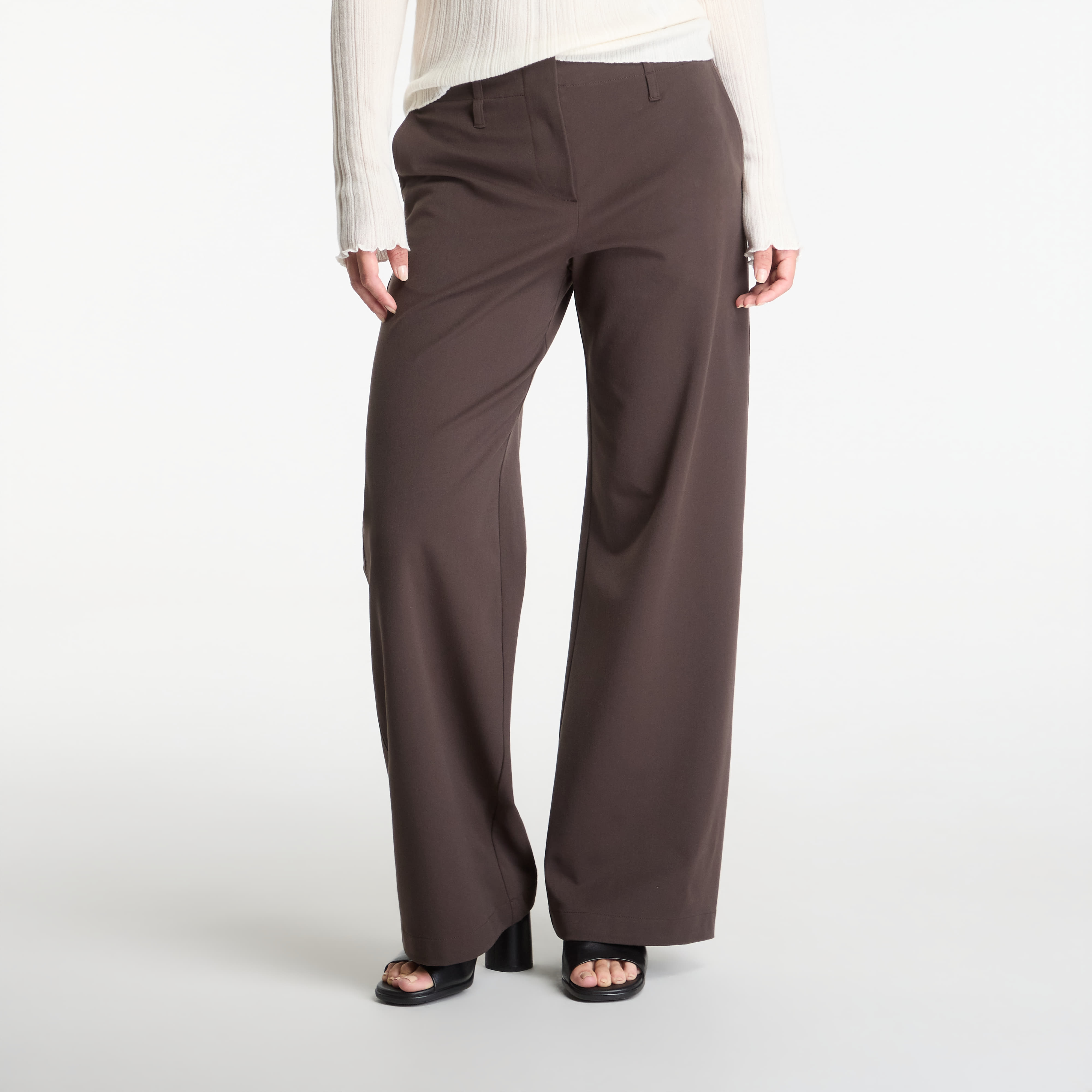 Панталони Samsøe Samsøe Saheaven Trousers Mulch XS
