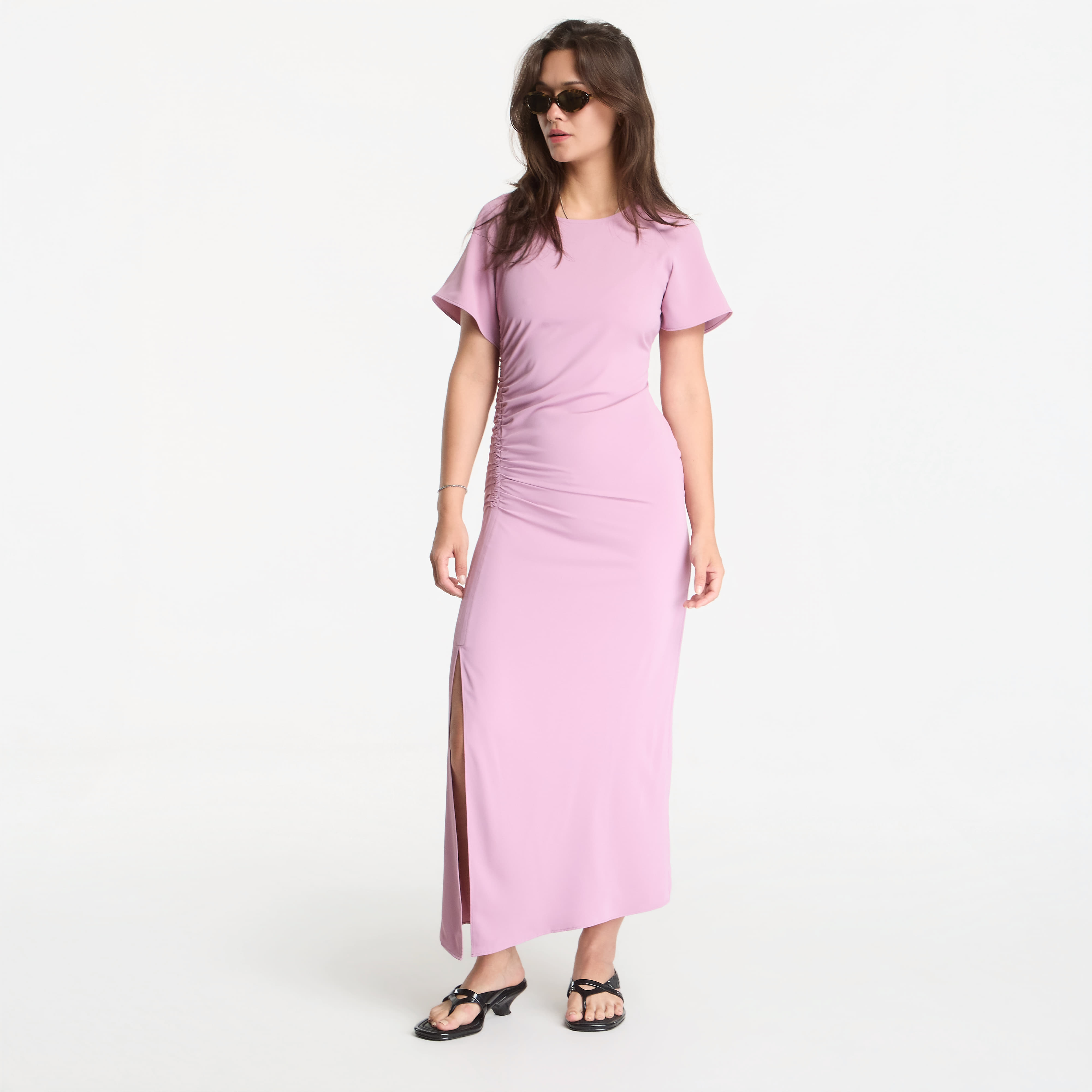 Облекло Samsøe Samsøe Saalbero Dress 15455 Orchid Haze L