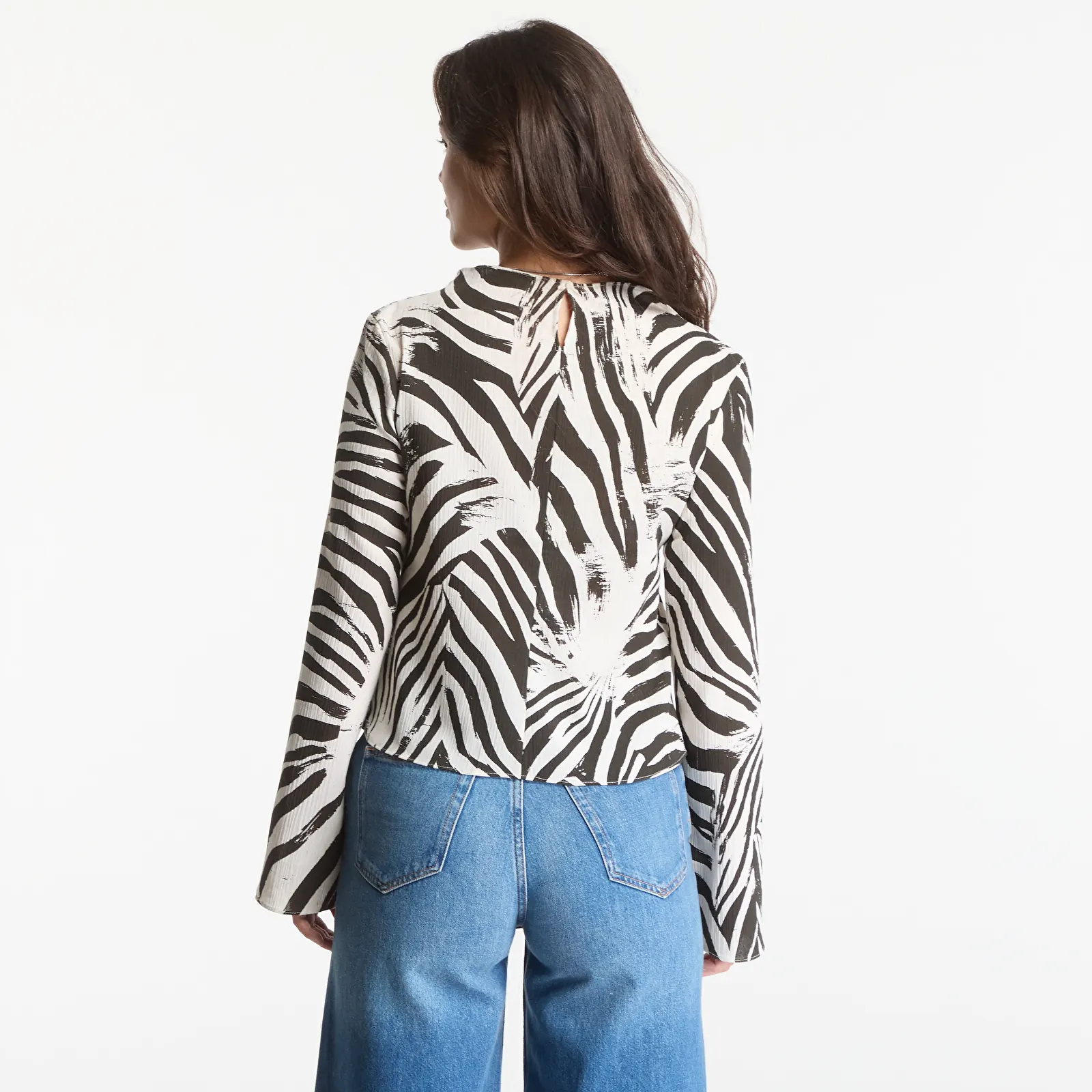 Tops Samsøe Samsøe Samiller Ls Top Faded Zebra
