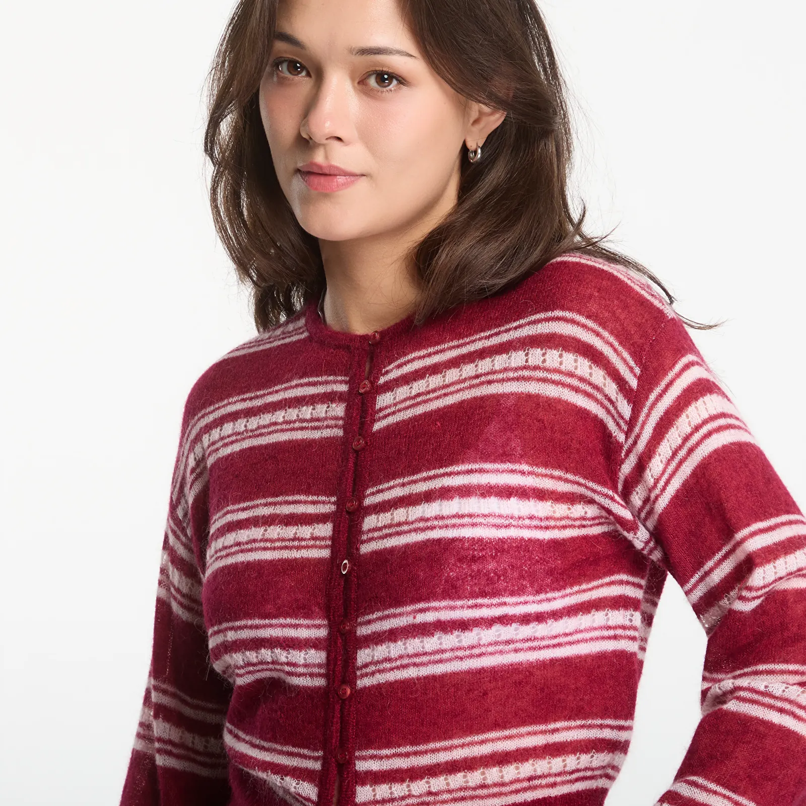 Pulls Samsøe Samsøe Sahera Cardigan Dry Rose St.