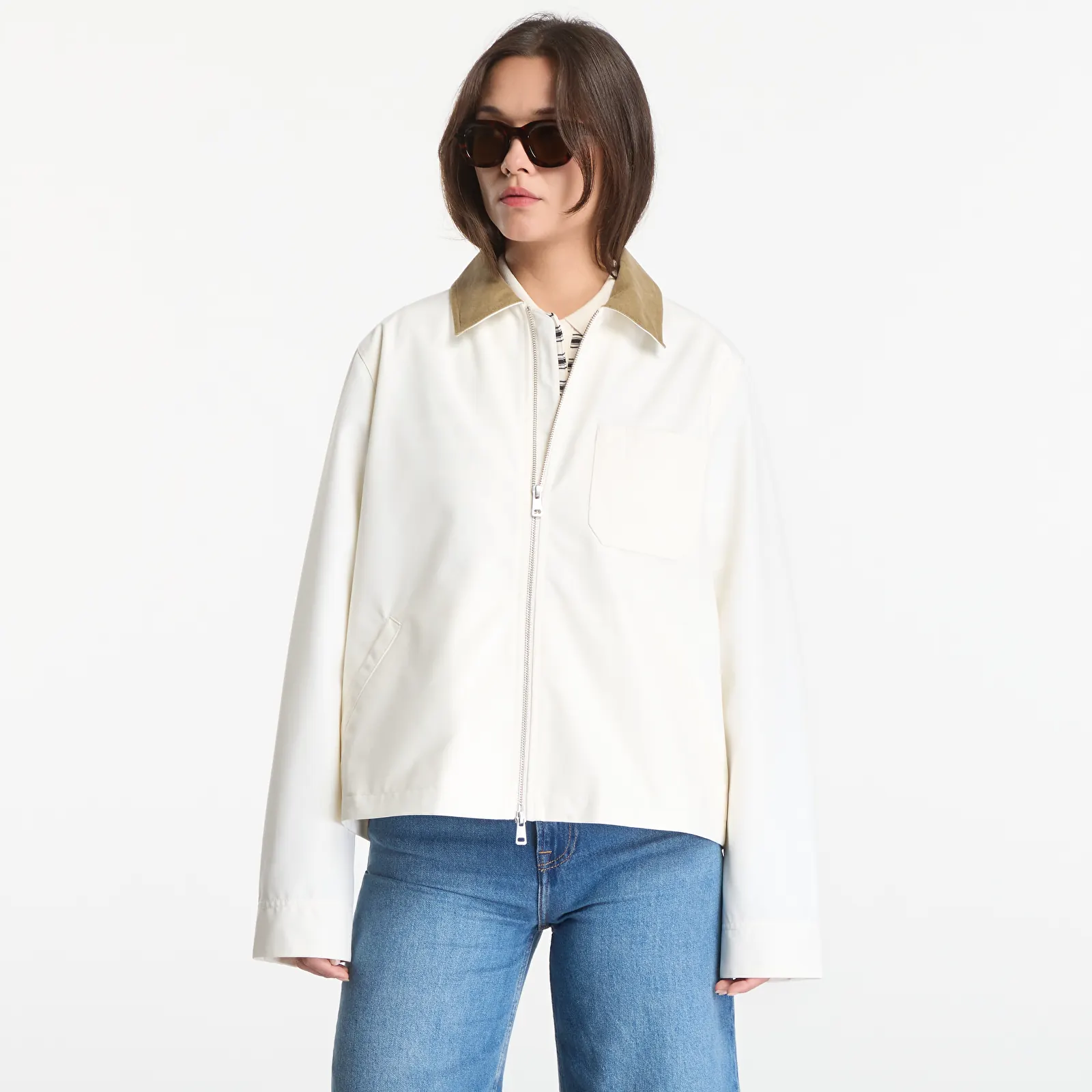 Bundy Samsøe Samsøe Sarobinson Jacket Egret