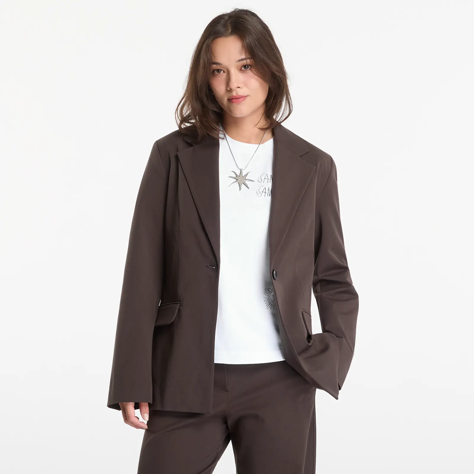 Jackor Samsøe Samsøe Saheaven Blazer Mulch