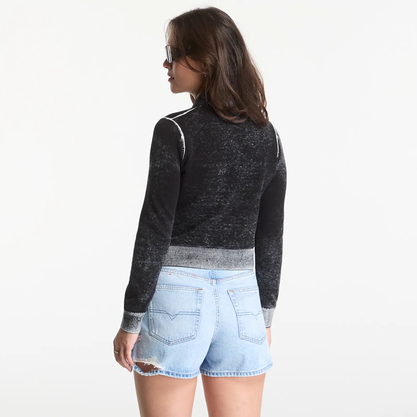 Women's Sweaters Diesel M-Loren Knitwear Black