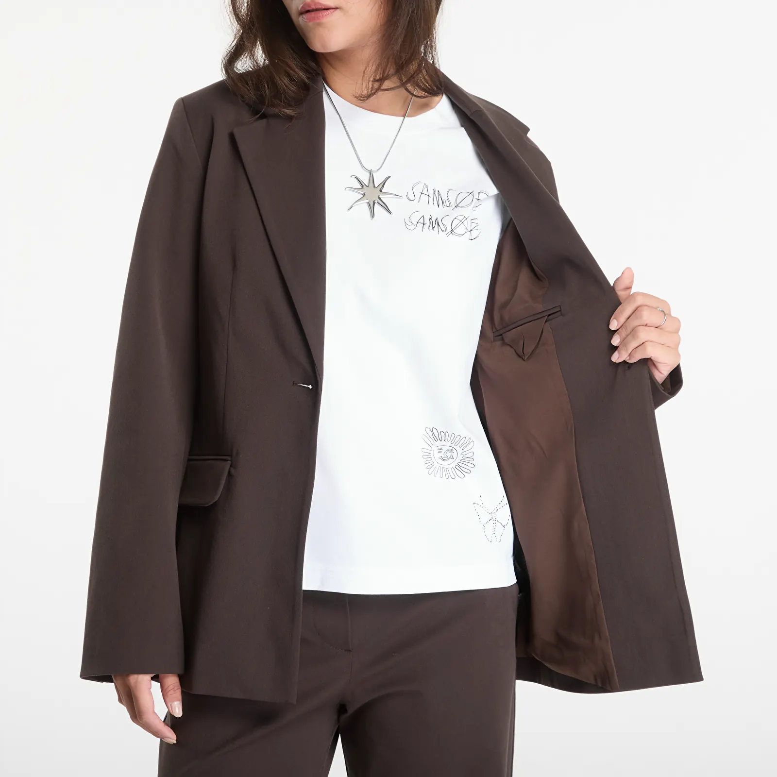 Jackor Samsøe Samsøe Saheaven Blazer Mulch
