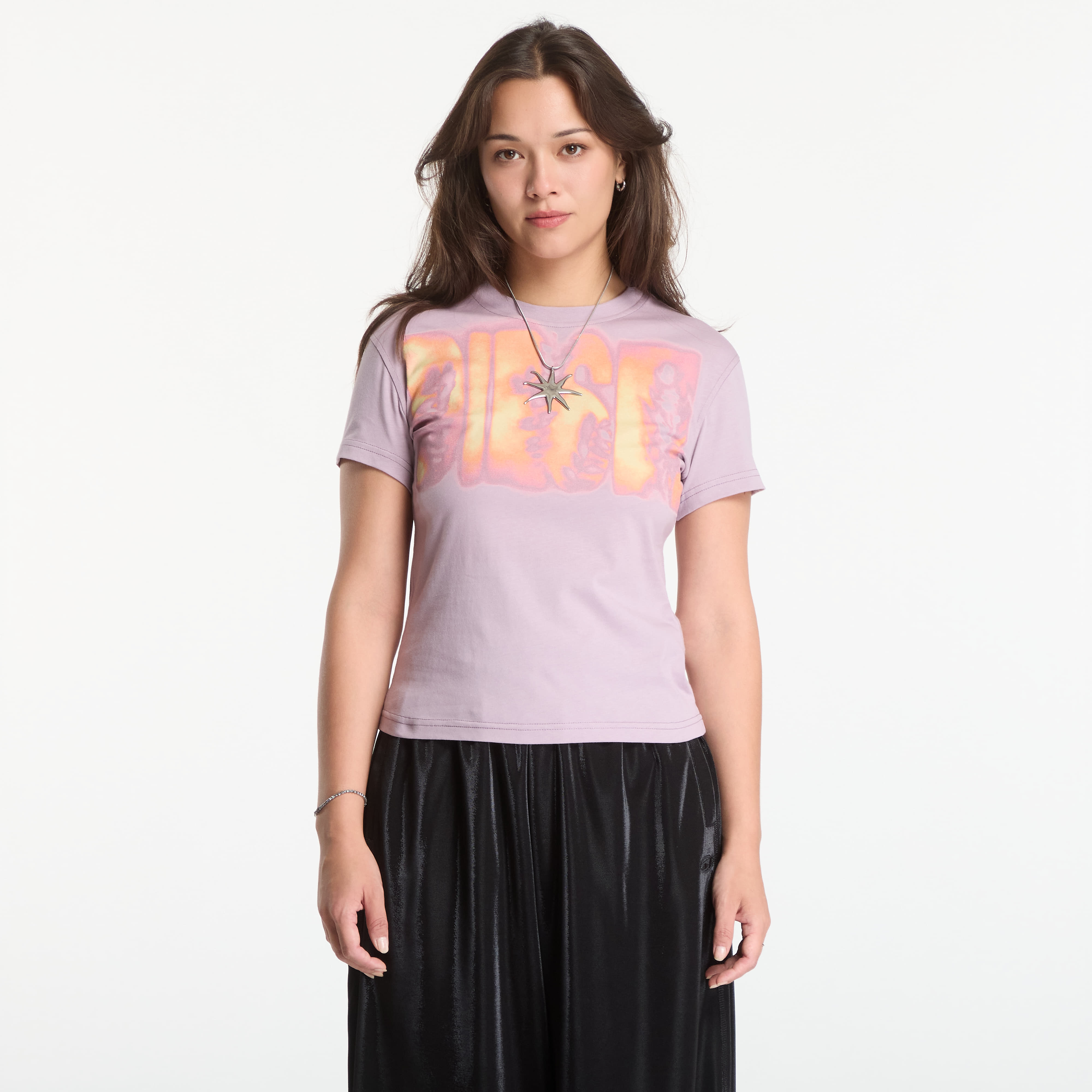 Diesel Damski Nirvana T-Shirt T-Ila-Aa3 T-Shirt Xs