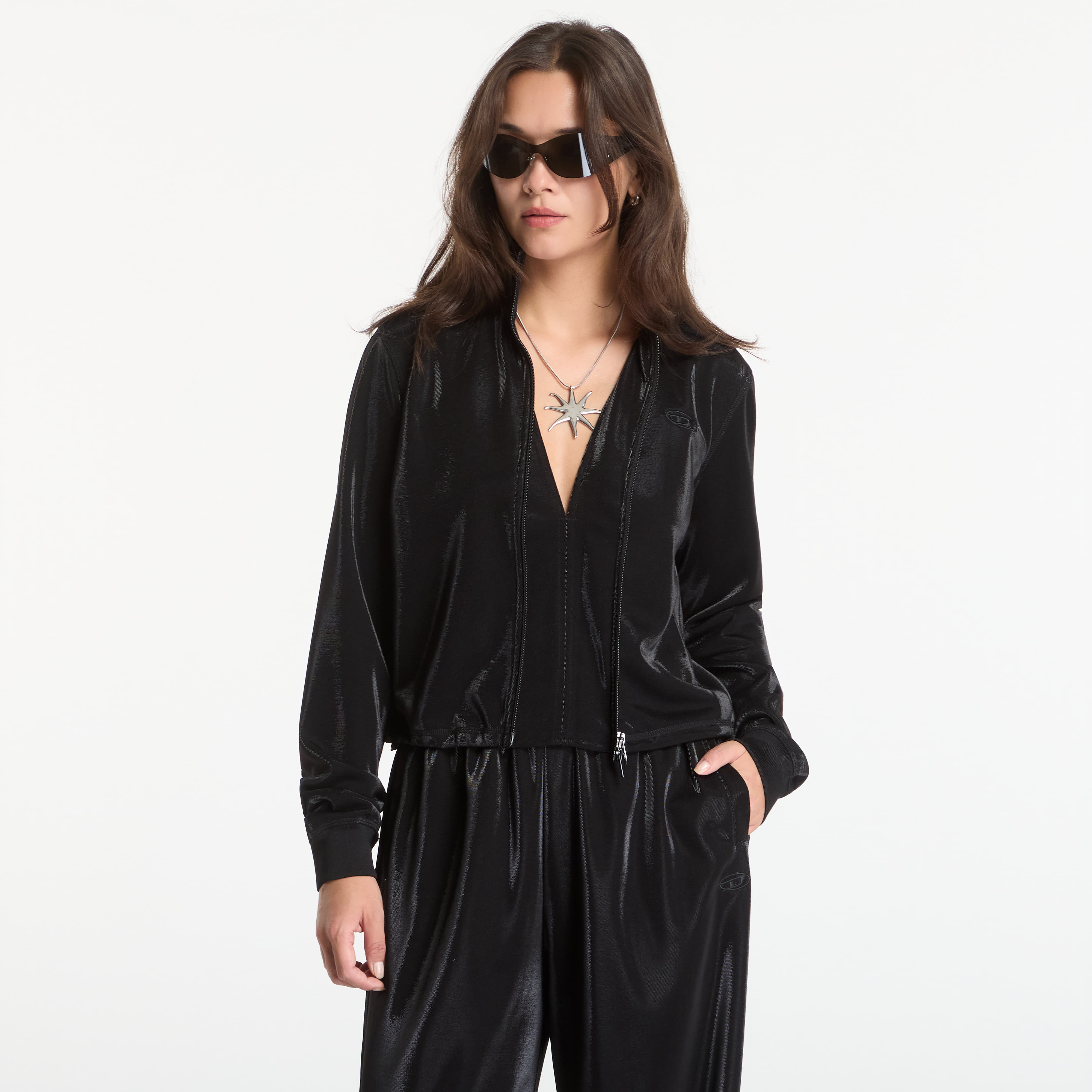 Суитшърт Diesel F-Rosy Sweat-Shirt Black S