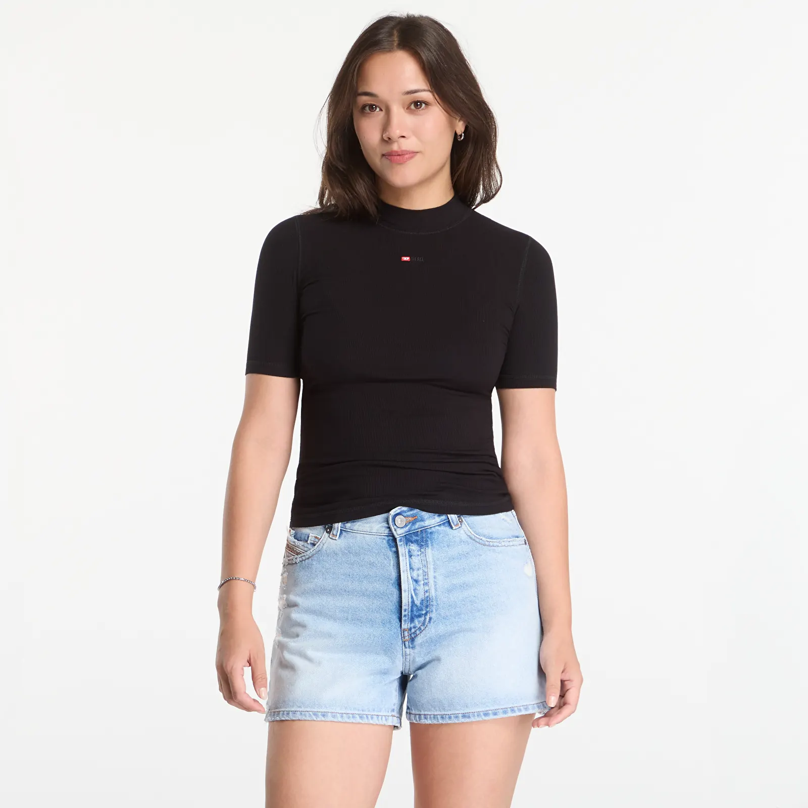 Hauts femme Diesel T-Mokky-Microdiv Tank Top Black