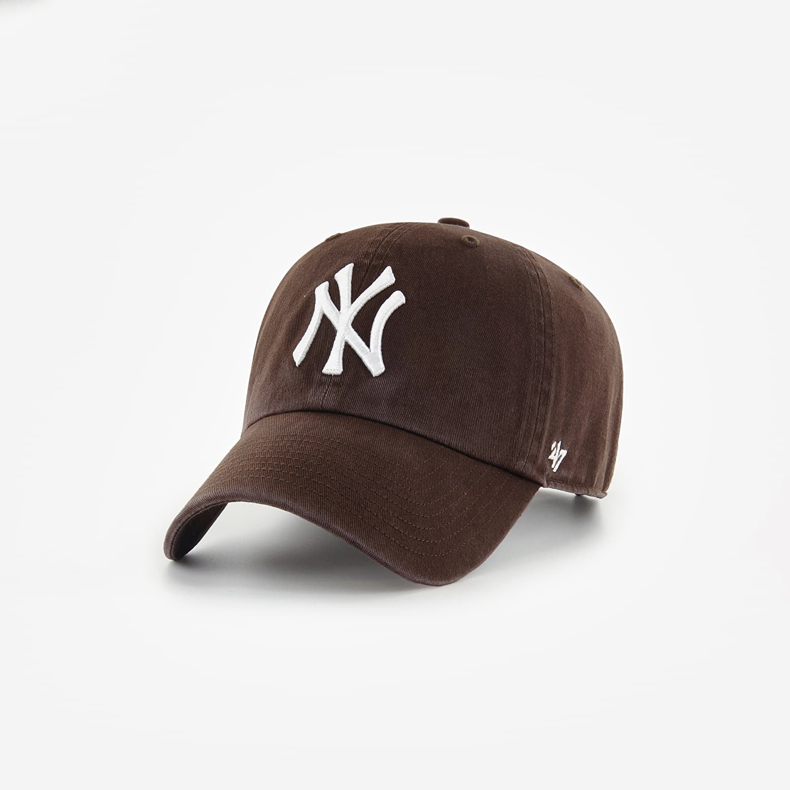 Casquettes pour hommes '47 Brand Clean Up MLB New York Yankees Brown