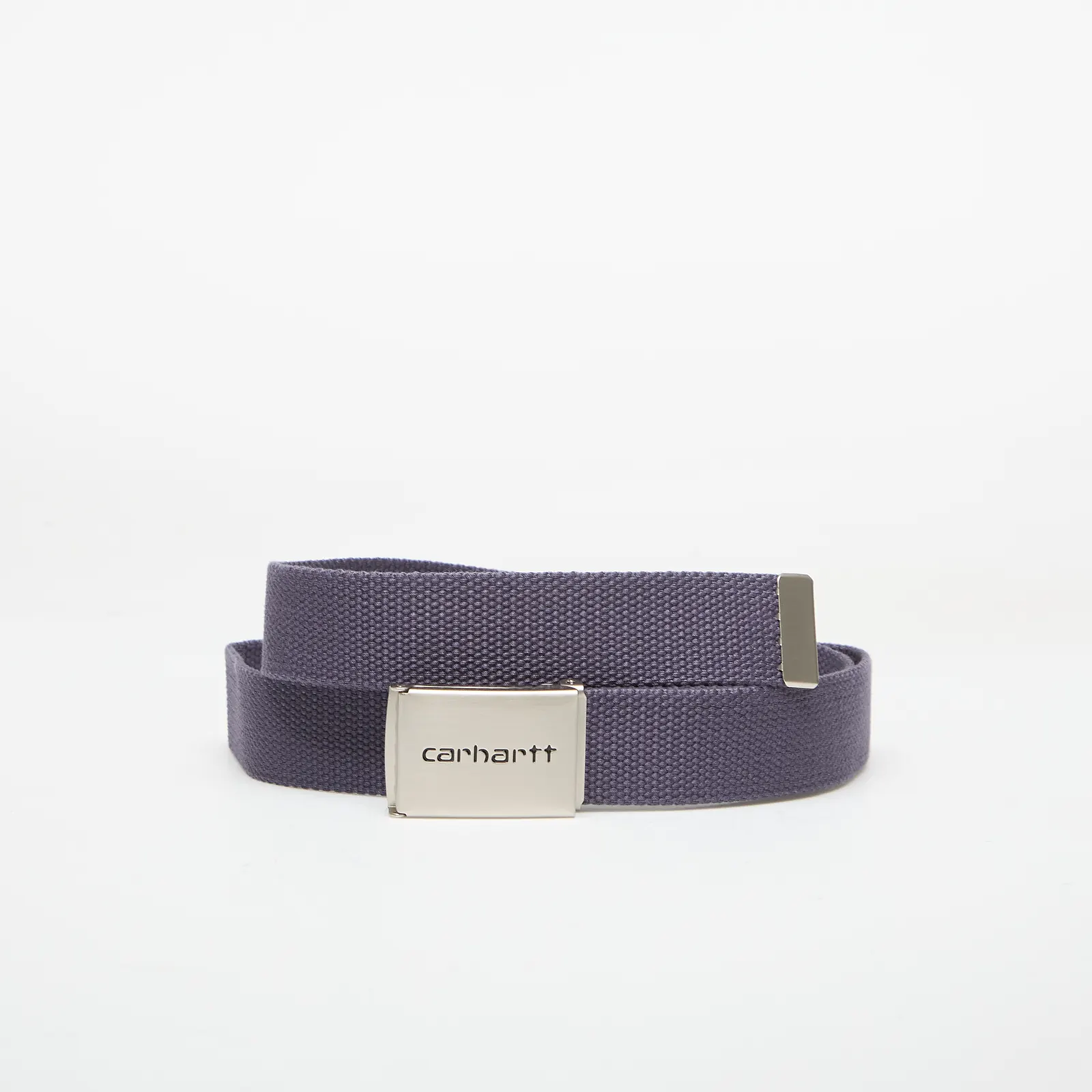 Cintos de homem Carhartt WIP Clip Belt Chrome Shady Purple