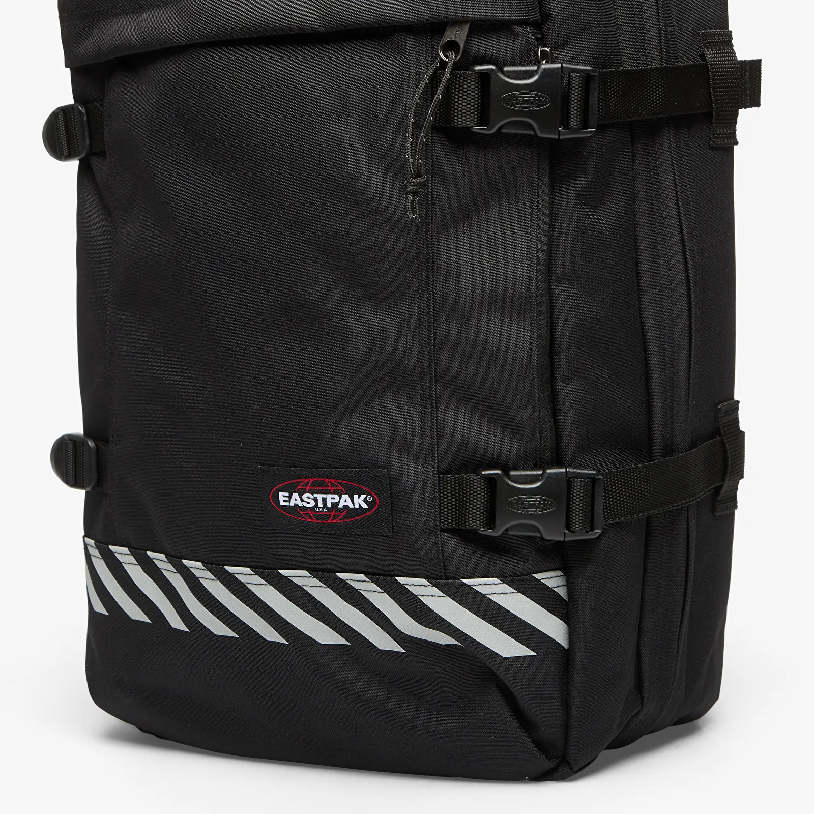Sac à dos homme Eastpak Travelpack Refleks Stripe Black