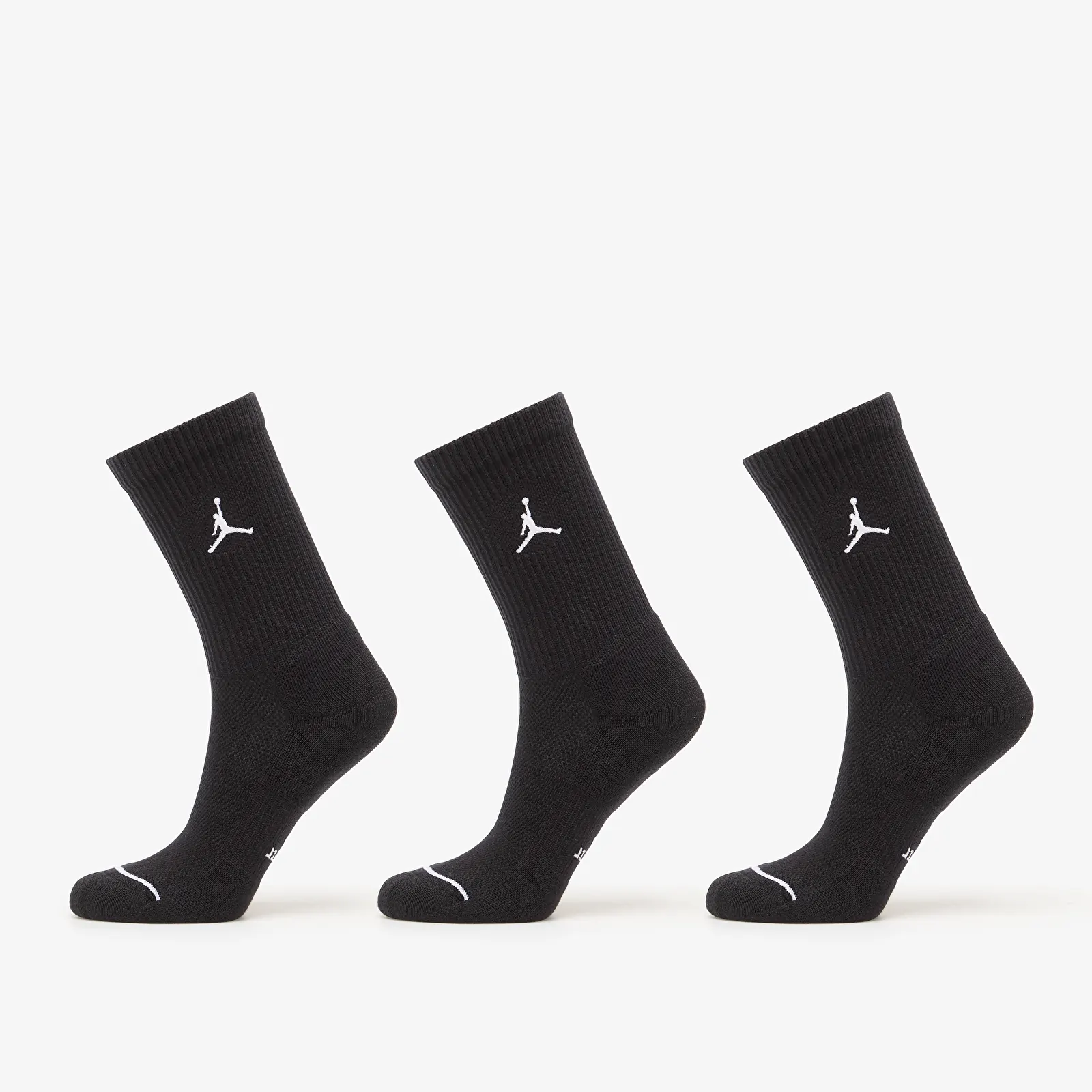 Calze uomo Jordan Everyday Crew Socks 3-Pack Black/ White