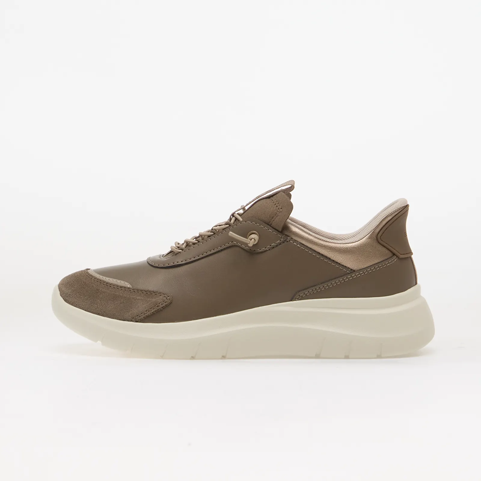 Baskets femme Geox Plummery Plus Light Brown