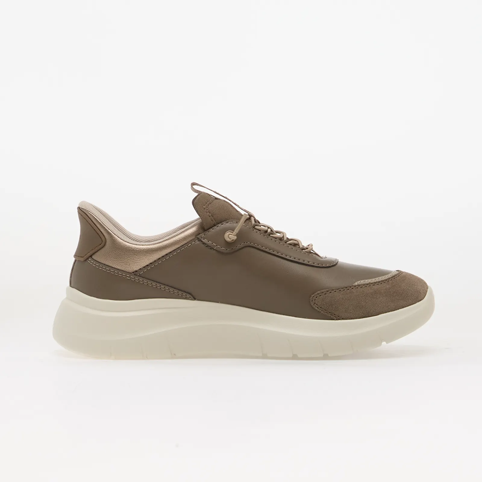 Baskets femme Geox Plummery Plus Light Brown