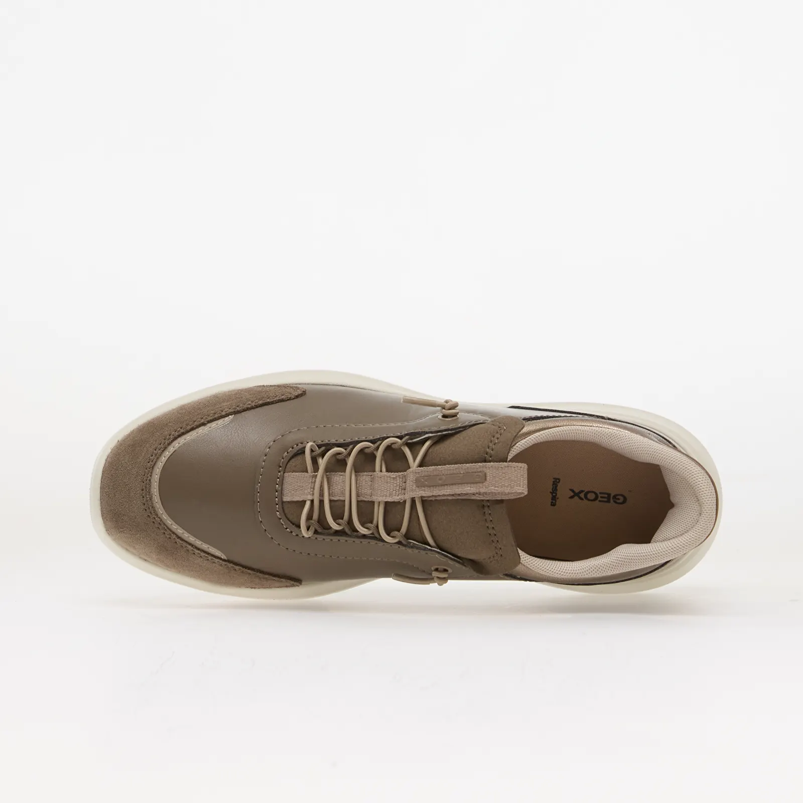 Baskets femme Geox Plummery Plus Light Brown