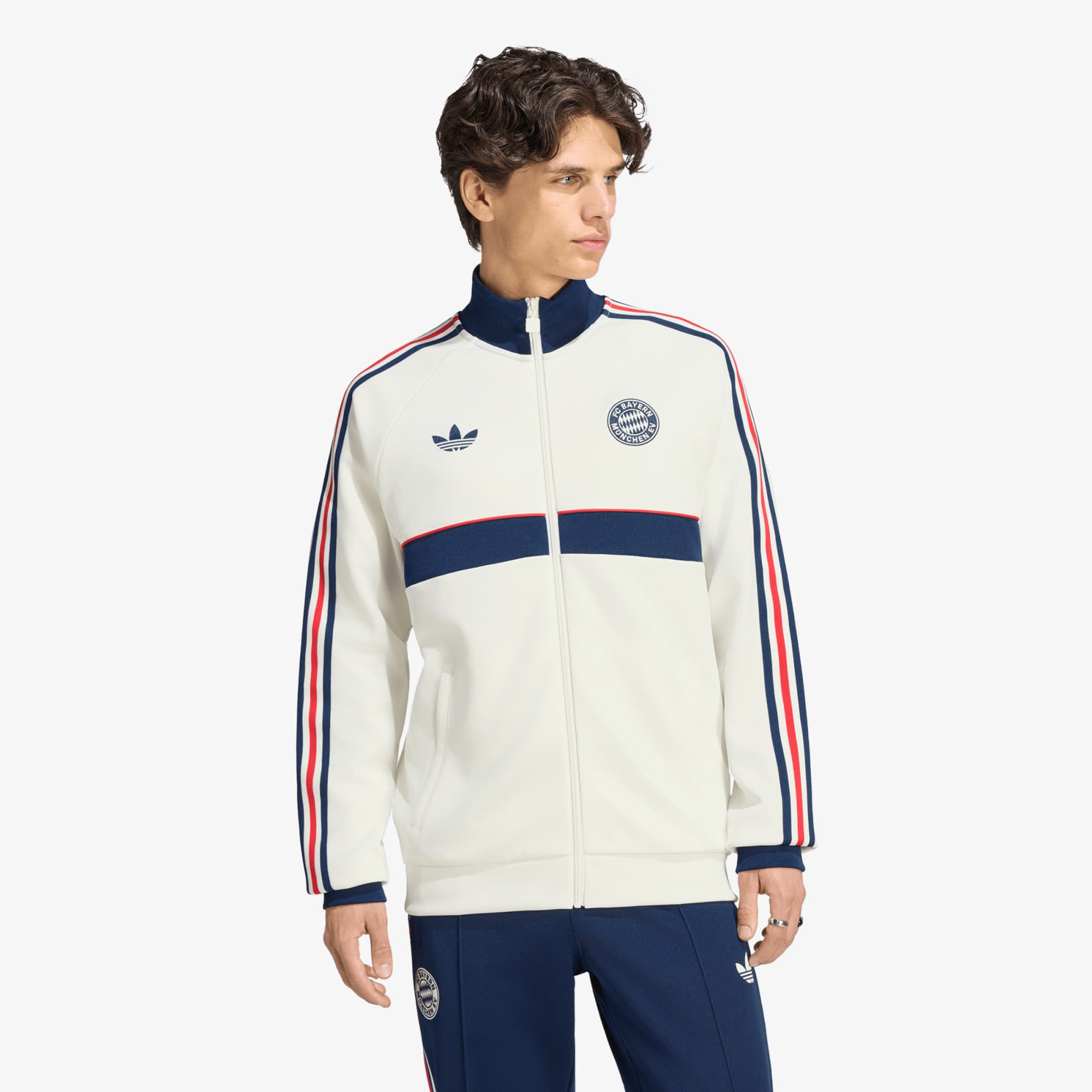 Яке adidas FC Bayern Muenchen OG Track Top Core White/ Night Indigo M