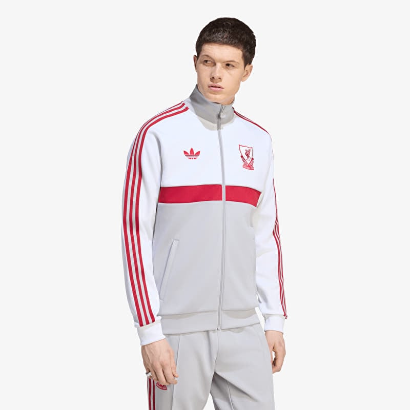 Jacka adidas Liverpool FC Originals Track Top White/ Grey Two