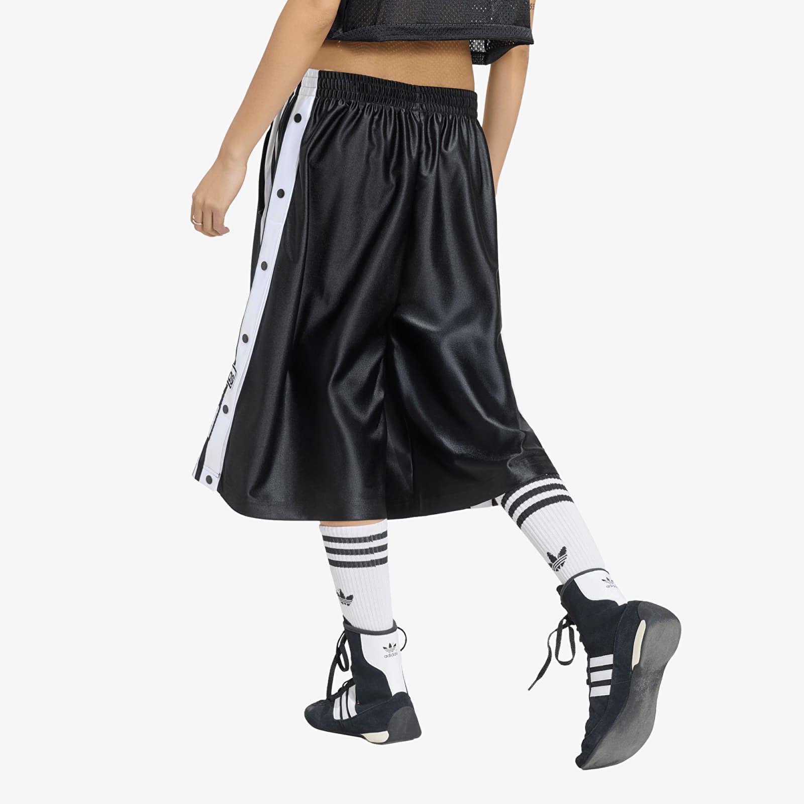 Women's Shorts adidas Adibreak Elongated Shorts Black/ White