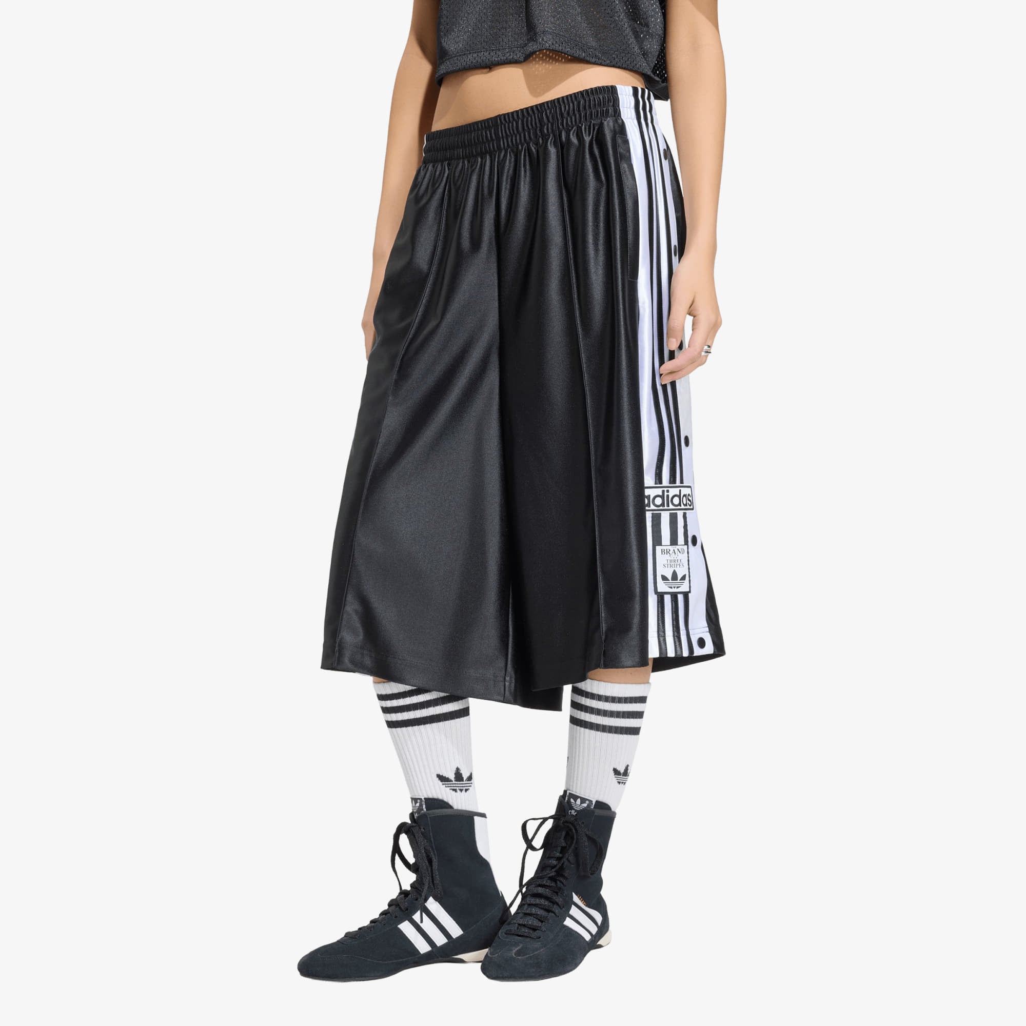 Къси панталони adidas Adibreak Elongated Shorts Black/ White XS