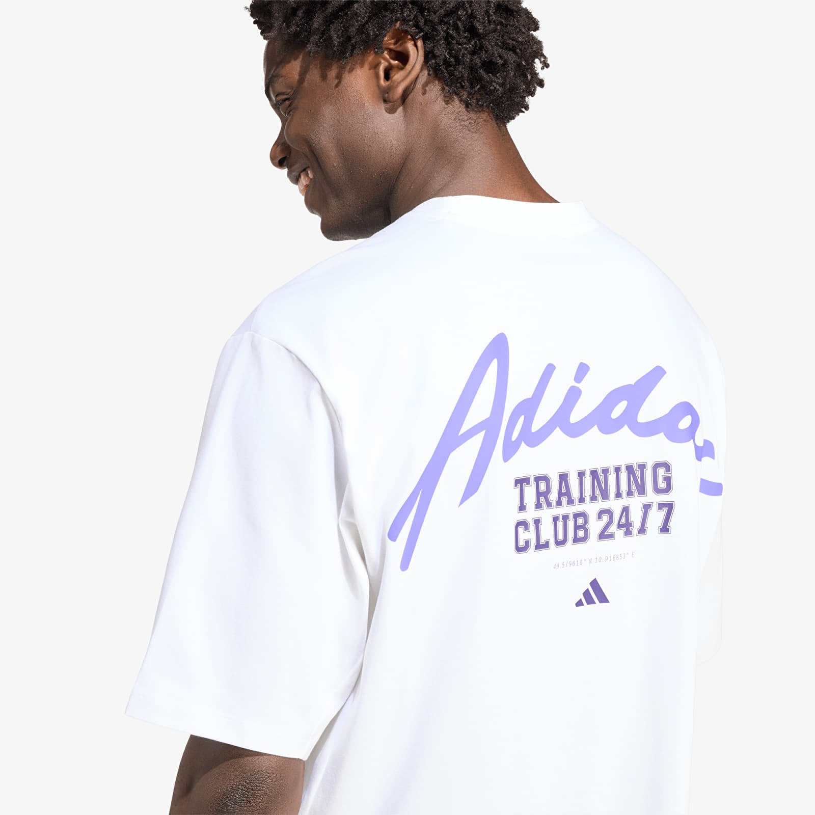 Muške majice kratkih rukava adidas Primelift Essentials Workout Graphics Tee White