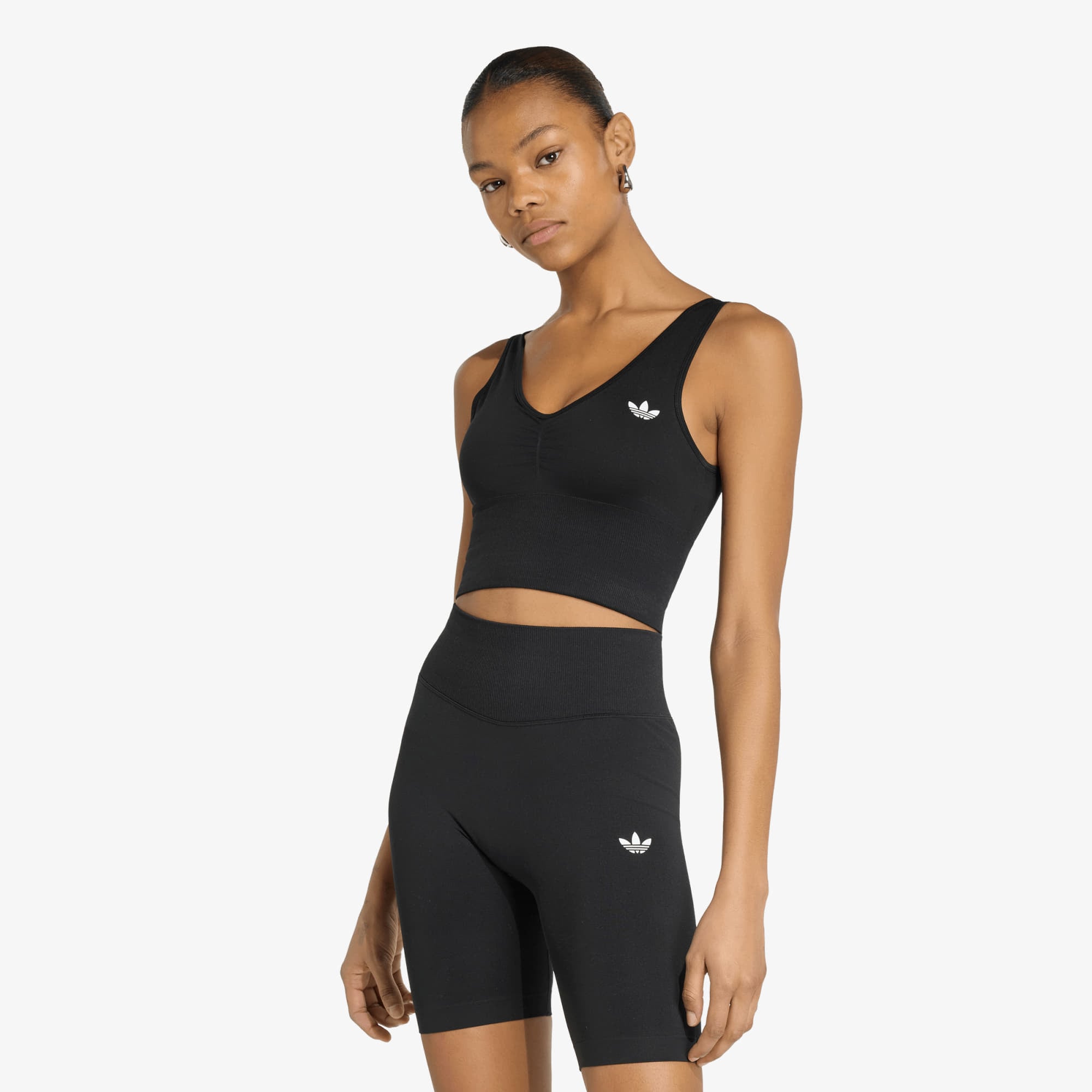 Сутиени adidas Essentials Seamless Bralette Black S
