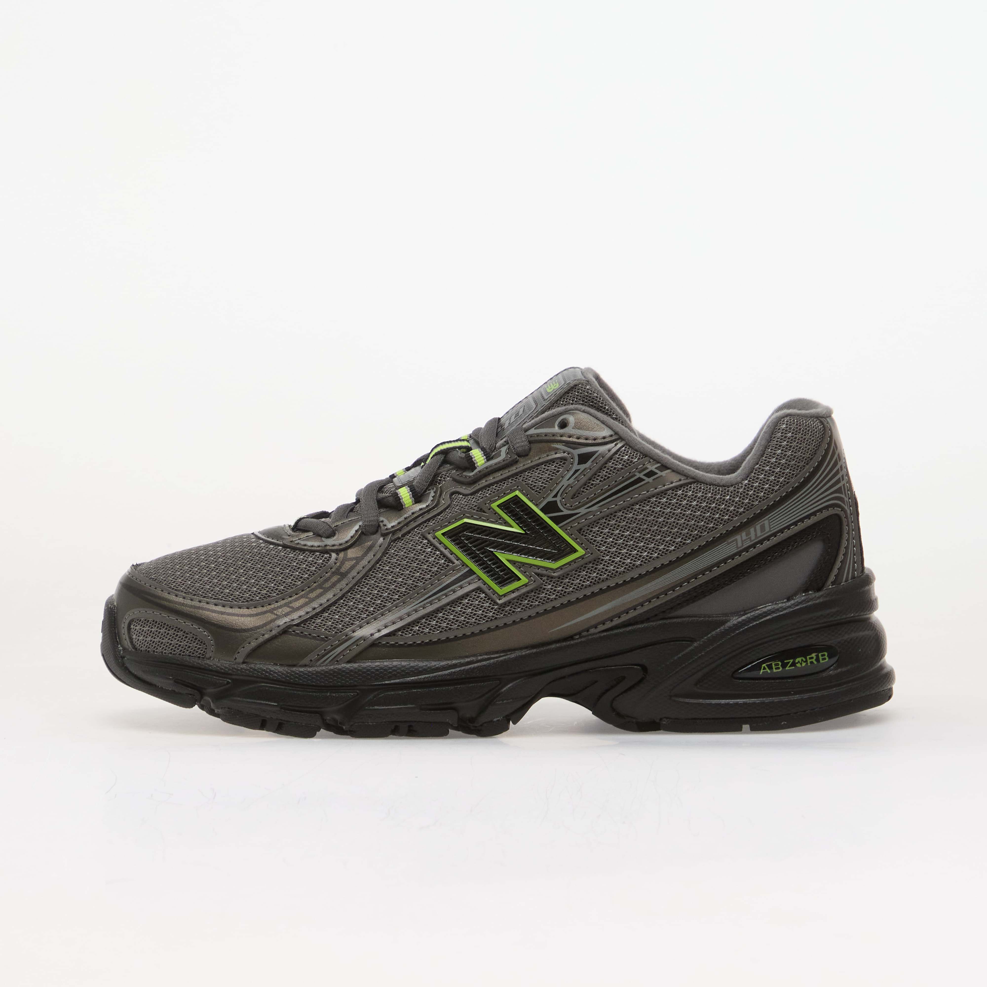 Сникърси New Balance Kids 740 Black Metallic/ Alkaline Green EUR 37