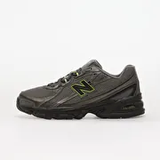 New Balance Kids 740 Black Metallic/ Alkaline Green