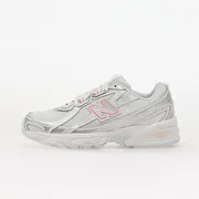 New Balance 740 Kids Silver Metallic/ Signal Pink