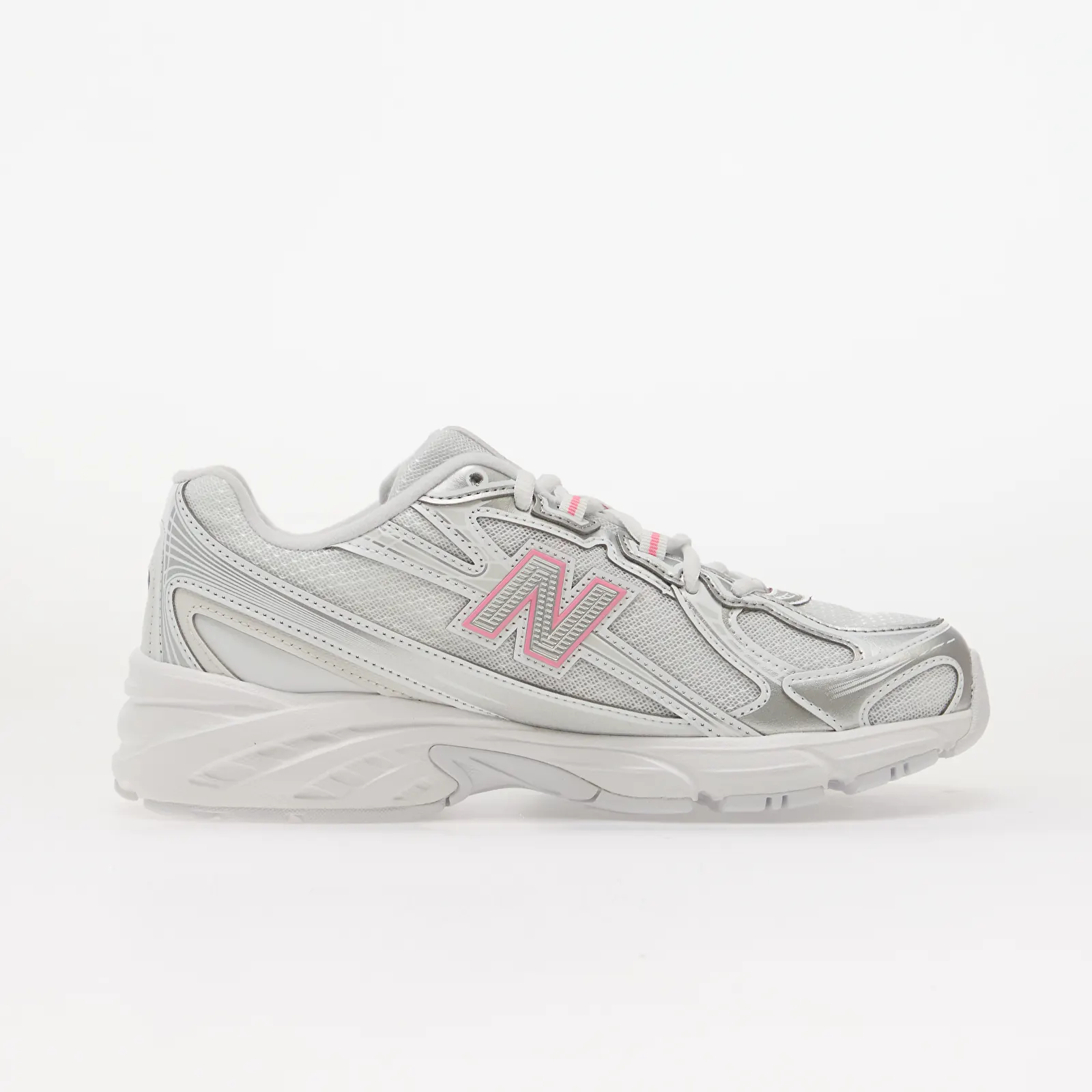 Turnschuhe und Schuhe für Männer New Balance 740 Kids Silver Metallic/ Signal Pink