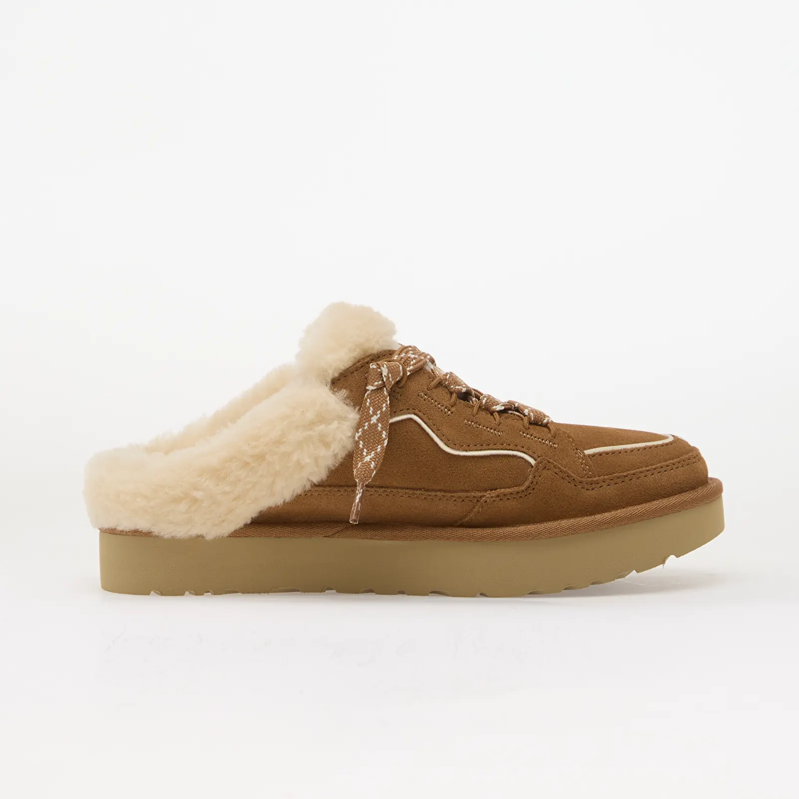Naisten lenkkarit ja kengät UGG W Lowmel Mule Chestnut
