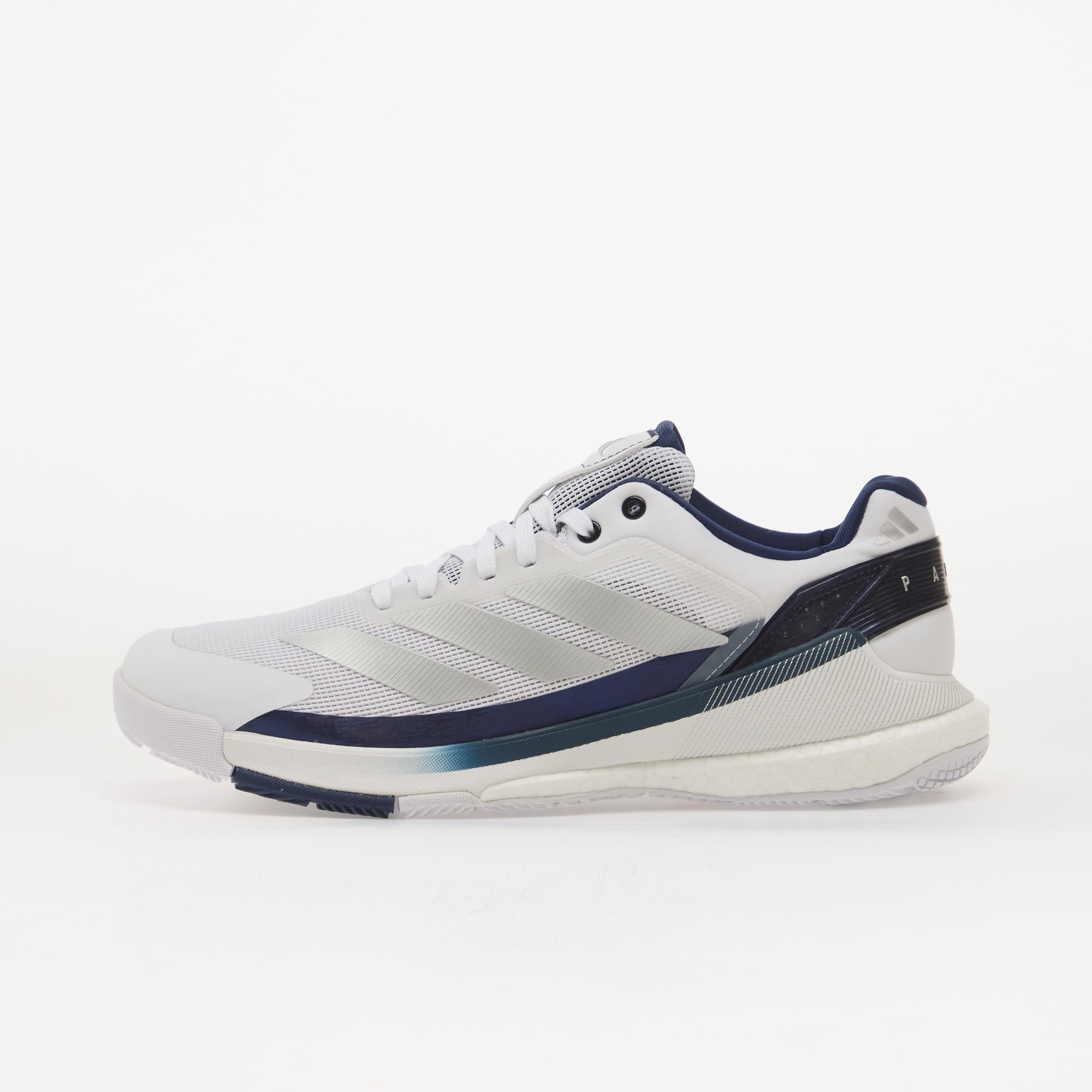 Сникърси adidas Crazyquick BOOST Padel Ftwr White/ Silver Met./ Dark Blue EUR 43 1/3