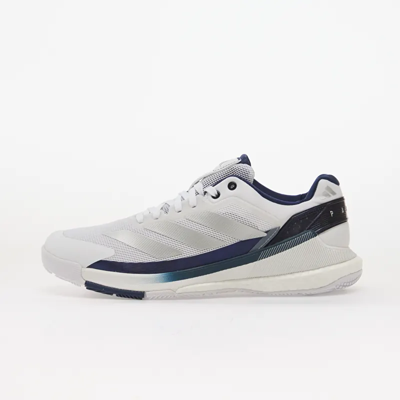 adidas Crazyquick BOOST Padel Ftwr White/ Silver Met./ Dark Blue