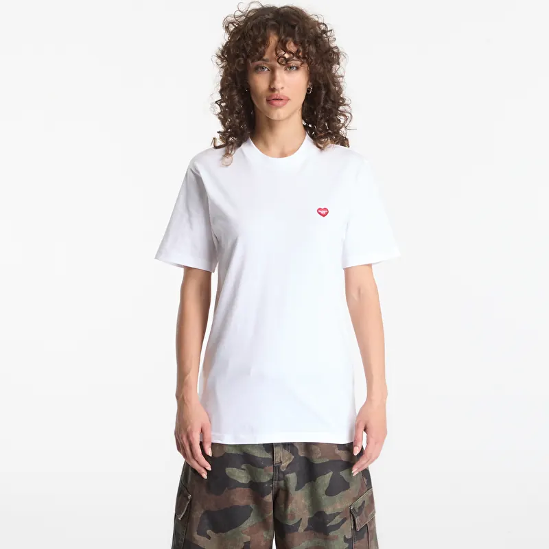 T-Shirt Carhartt WIP S/S Small Heart T-Shirt UNISEX White/ Red