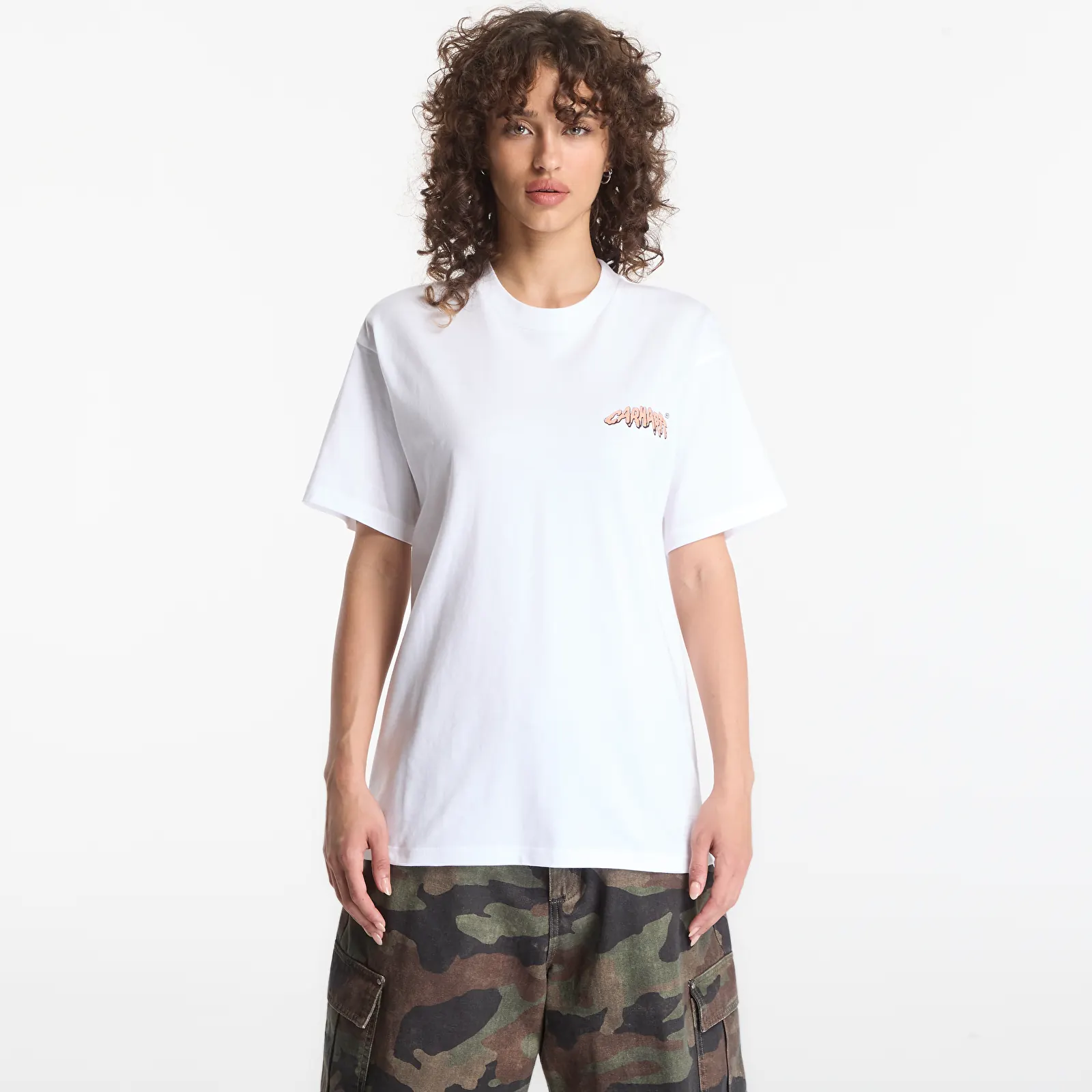 T-shirty męskie Carhartt WIP S/S Wiptopia II T-Shirt UNISEX White