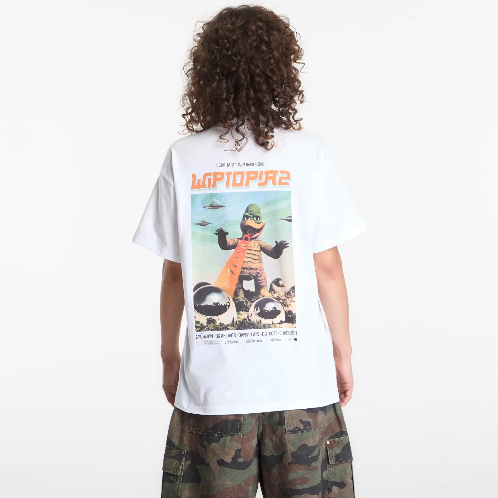 T-shirty męskie Carhartt WIP S/S Wiptopia II T-Shirt UNISEX White