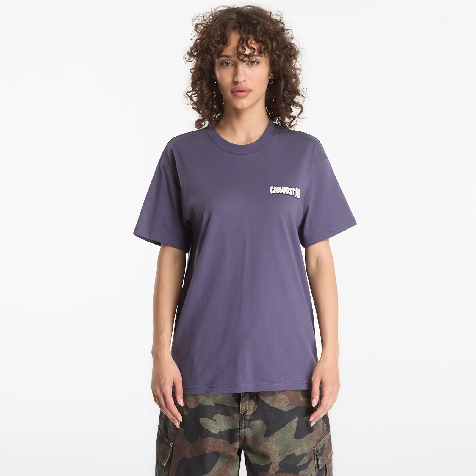 Pánske tričká Carhartt WIP S/S Wiptopia II T-Shirt UNISEX Shady Purple