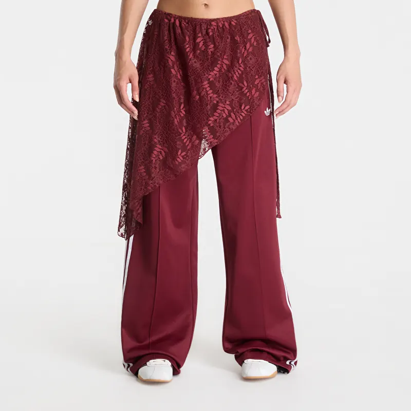 Потници adidas 2In1 Firebird Loose Track Pants With Lace Skirt Shadow Red
